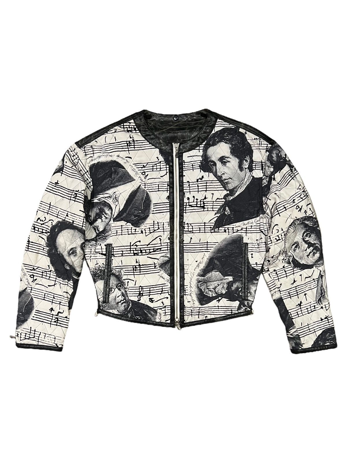 Archival Clothing × Art × Vintage VERY RARE VINTAGE JACKET LUNA MATTINO  QUILTED BEST COMPOSERS | Grailed