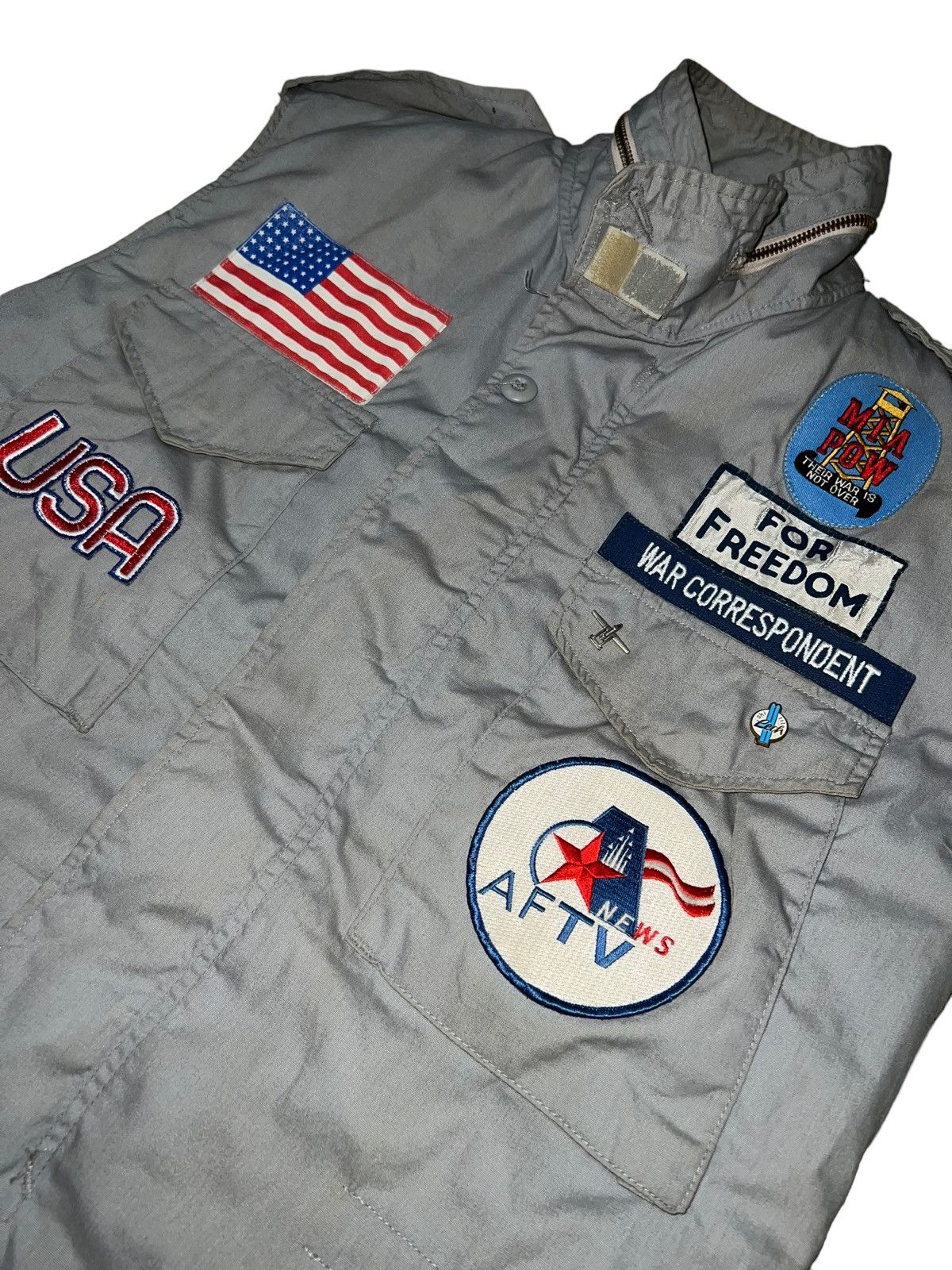 Vintage VERY RARE VINTAGE VEST WAR CORRESPONDENT AFTV Size US M / EU 48-50 / 2 - 3 Thumbnail