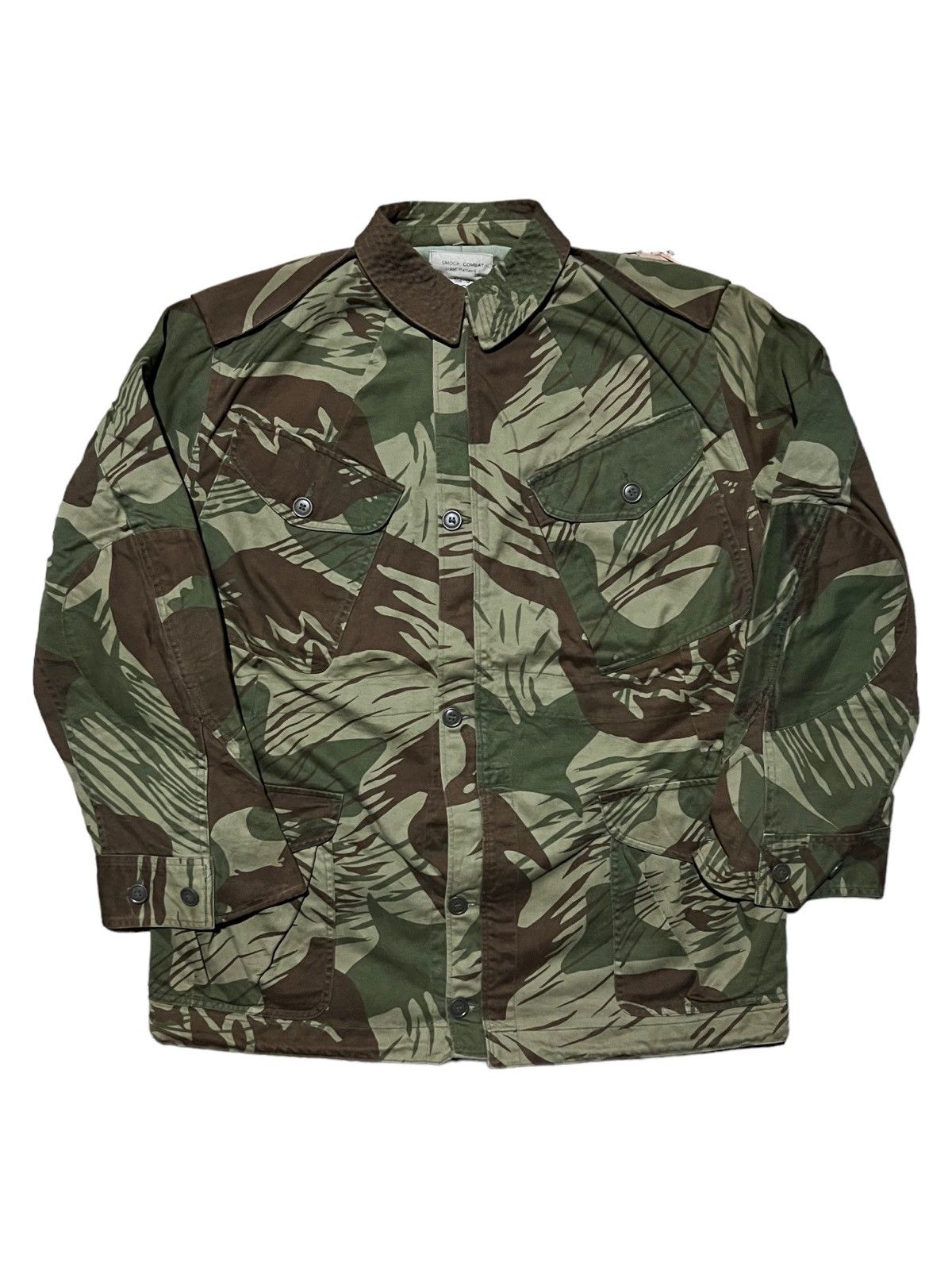 Vintage VERY RARE VINTAGE JACKET SMOCK BRITISH ARMY RHODESIAN CAMO Size US L / EU 52-54 / 3 - 1 Thumbnail