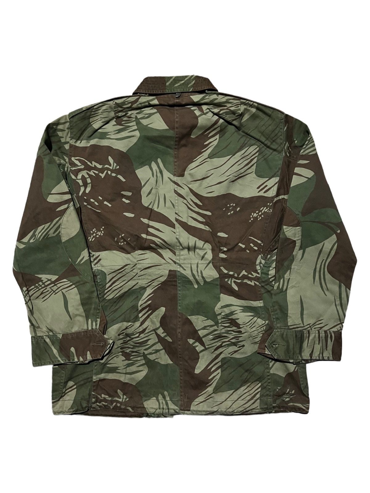 Vintage VERY RARE VINTAGE JACKET SMOCK BRITISH ARMY RHODESIAN CAMO Size US L / EU 52-54 / 3 - 2 Thumbnail