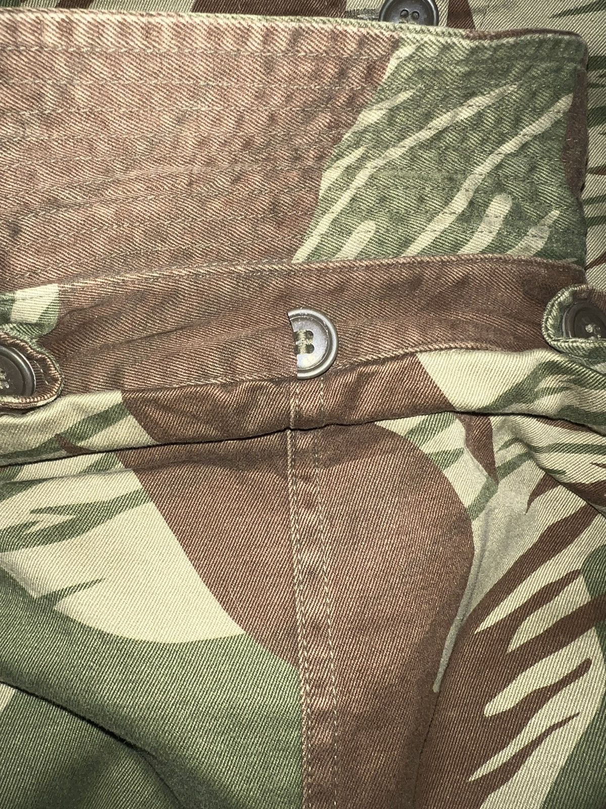 Vintage VERY RARE VINTAGE JACKET SMOCK BRITISH ARMY RHODESIAN CAMO Size US L / EU 52-54 / 3 - 4 Thumbnail