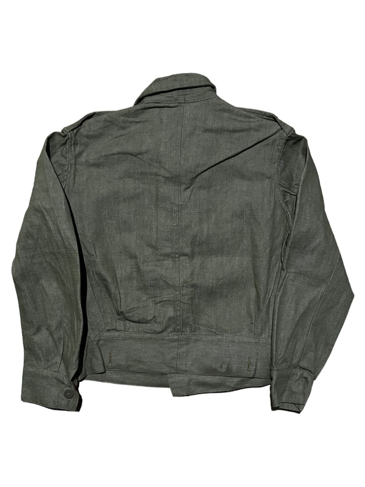 Vintage VERY RARE VINTAGE JACKET FIELD IKE BATTLE DRESS DENIM Size US M / EU 48-50 / 2 - 2 Thumbnail