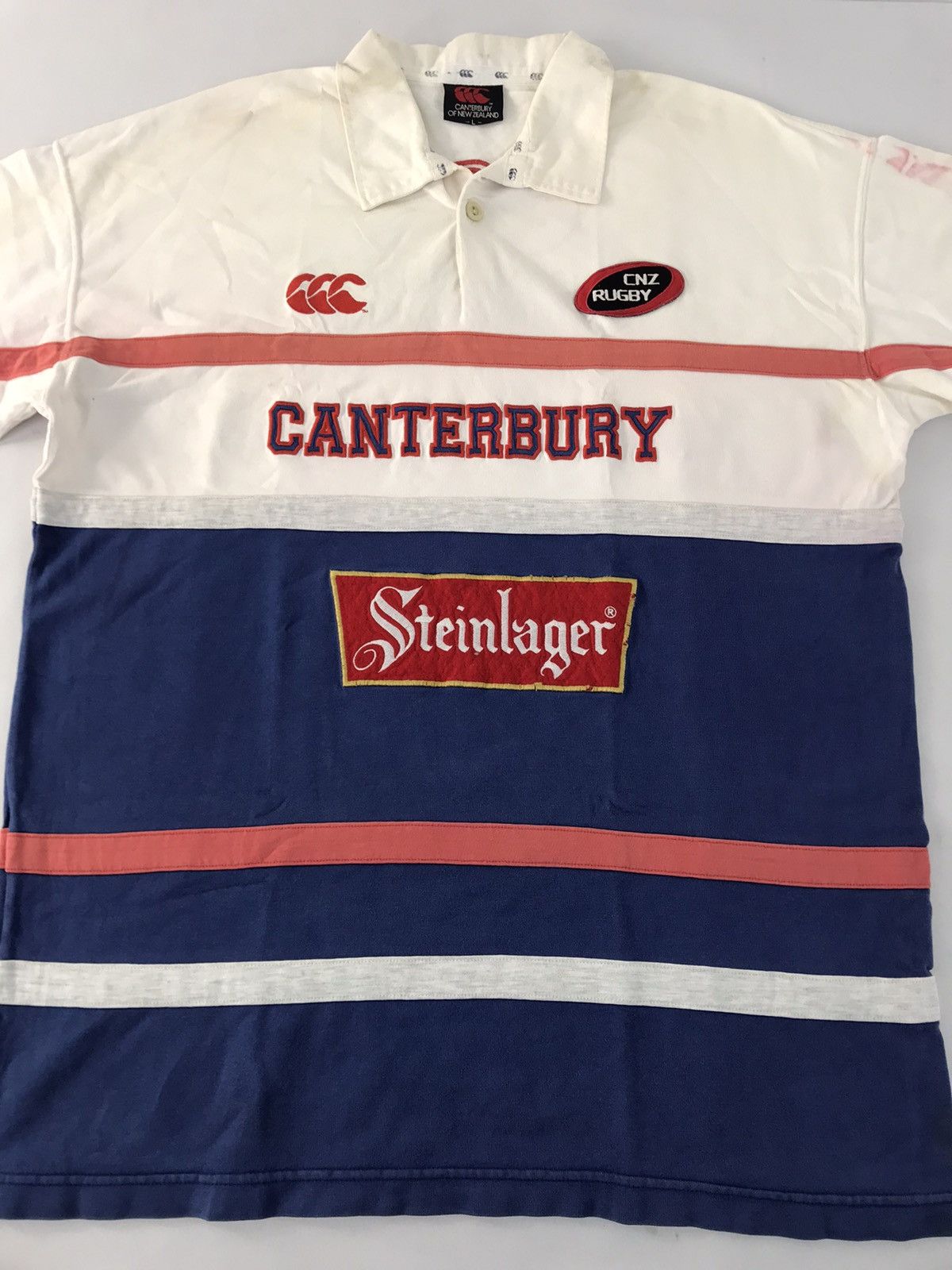 Canterbury of New Zealand Canterbury of New Zealand CNZ Rugby Wear Longsleeve Polo Size US L / EU 52-54 / 3 - 4 Thumbnail