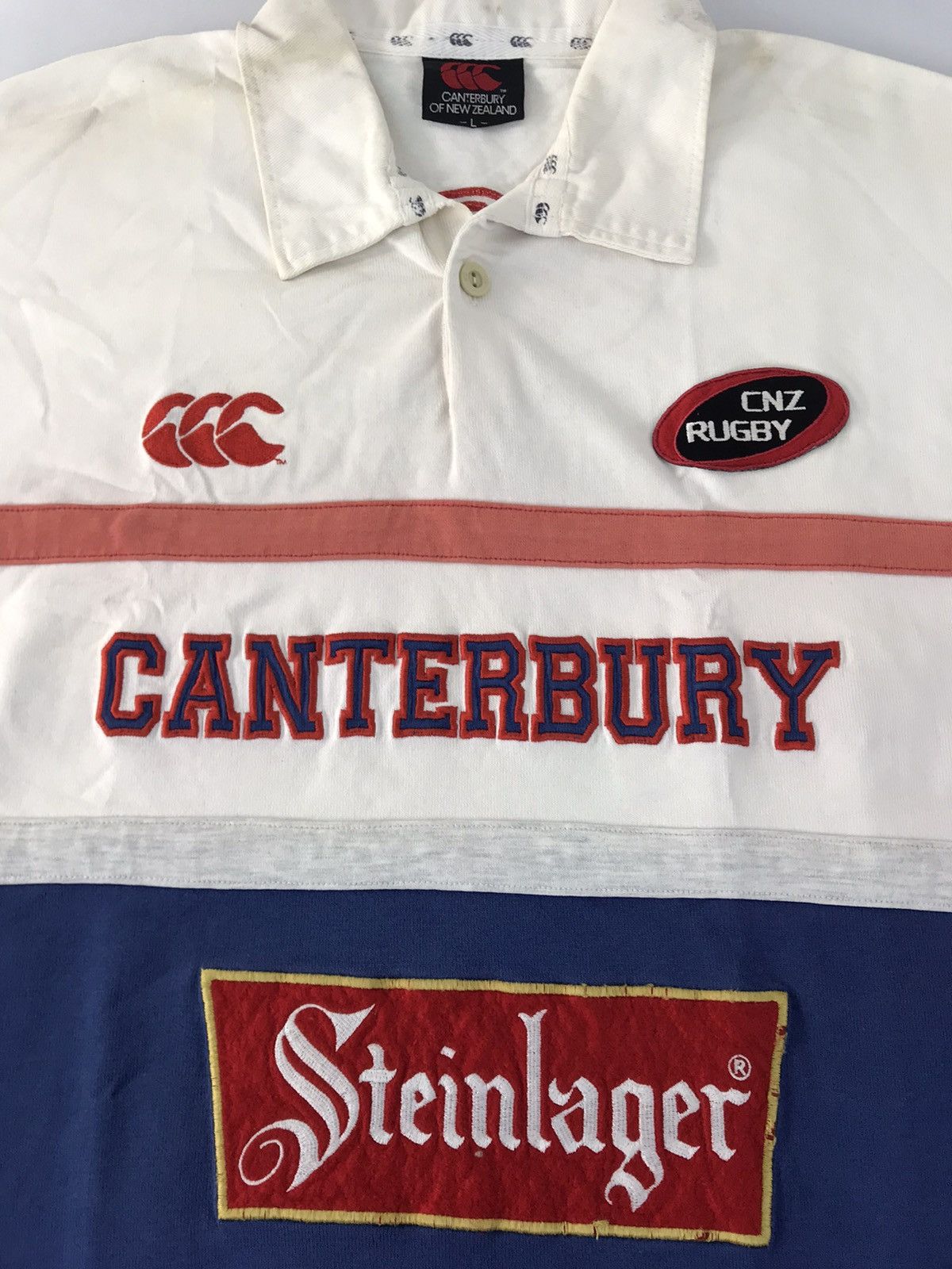 Canterbury of New Zealand Canterbury of New Zealand CNZ Rugby Wear Longsleeve Polo Size US L / EU 52-54 / 3 - 3 Thumbnail