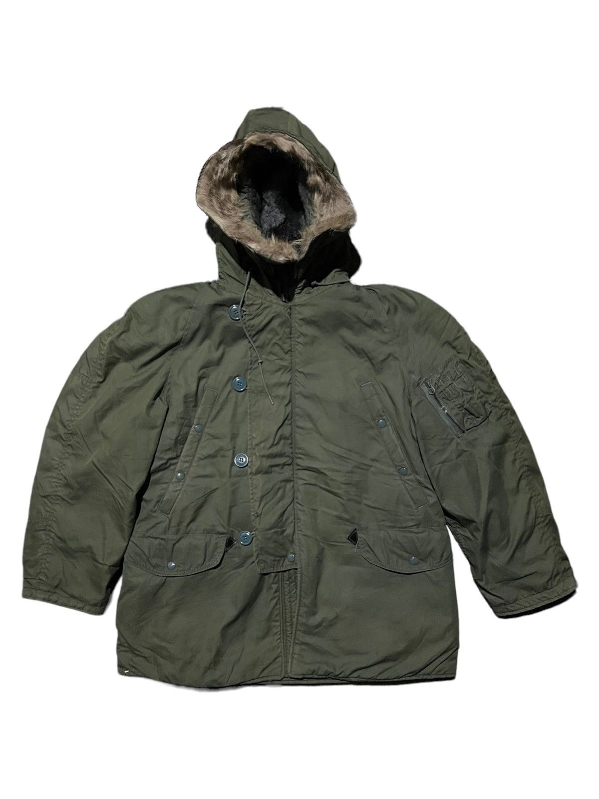 Vintage VERY RARE VINTAGE JACKET PARKA COAT N3B US AIR FORCE USAF Size US M / EU 48-50 / 2 - 1 Thumbnail