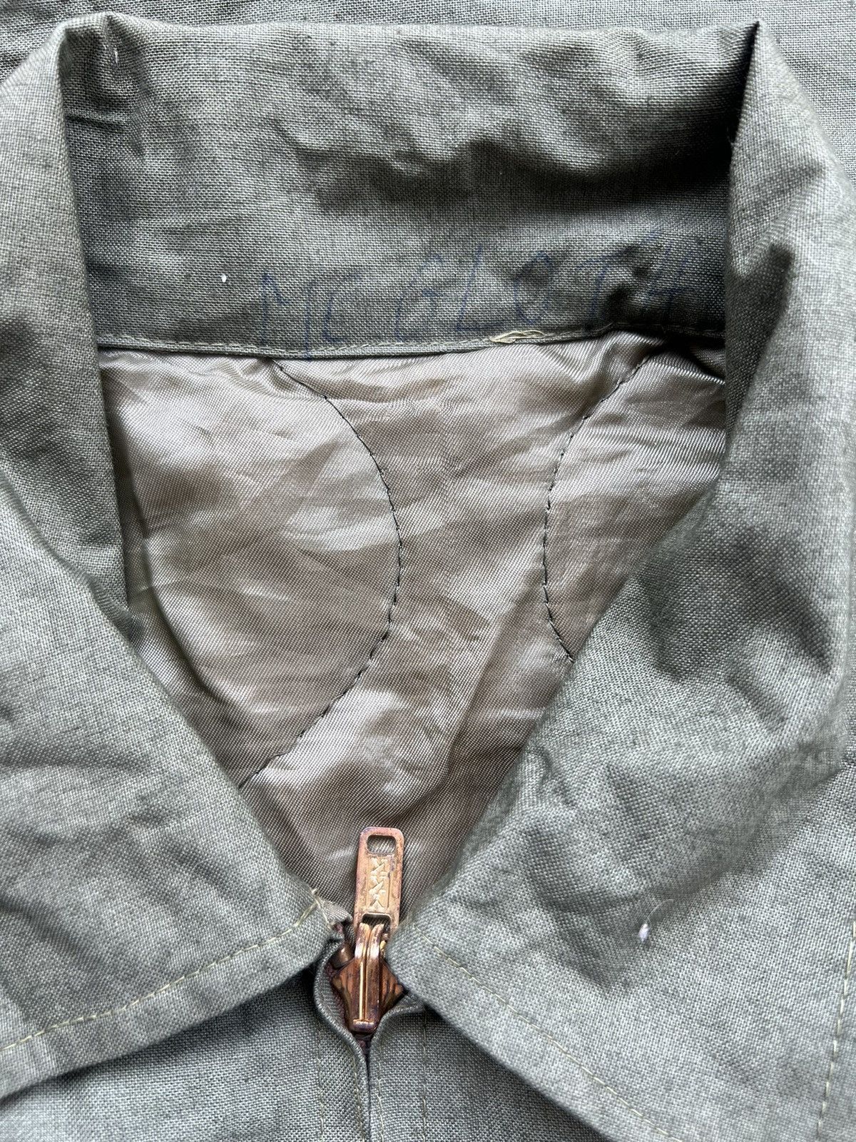 Vintage VERY RARE VINTAGE JACKET LINER QUILTED TENT CANVAS VIETNAM Size US L / EU 52-54 / 3 - 5 Thumbnail