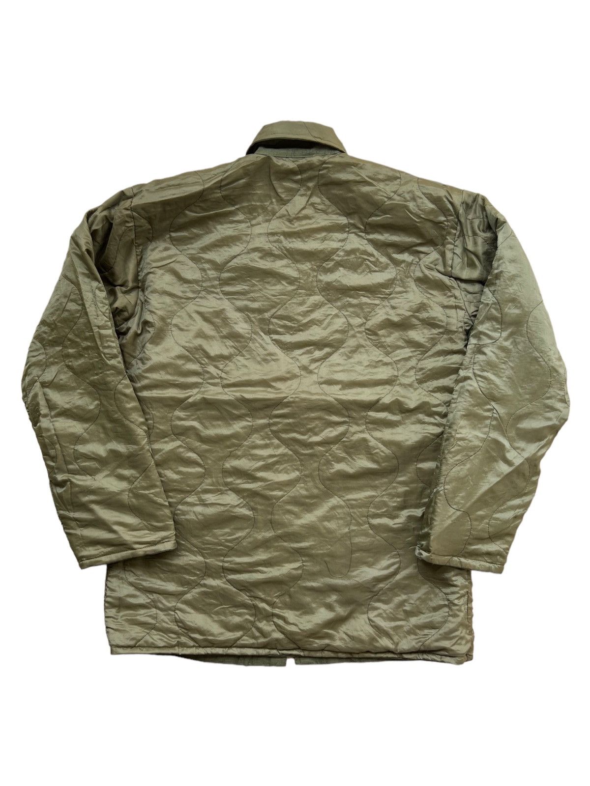 Vintage VERY RARE VINTAGE JACKET LINER QUILTED TENT CANVAS VIETNAM Size US L / EU 52-54 / 3 - 4 Thumbnail