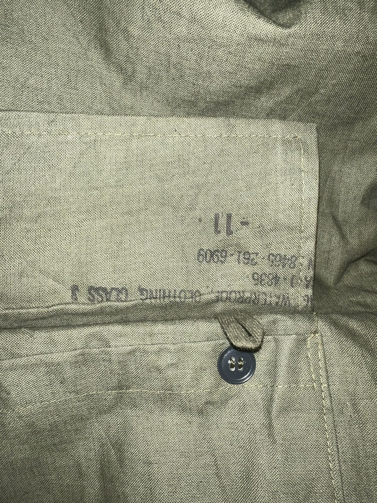 Vintage VERY RARE VINTAGE JACKET LINER QUILTED TENT CANVAS VIETNAM Size US L / EU 52-54 / 3 - 6 Thumbnail