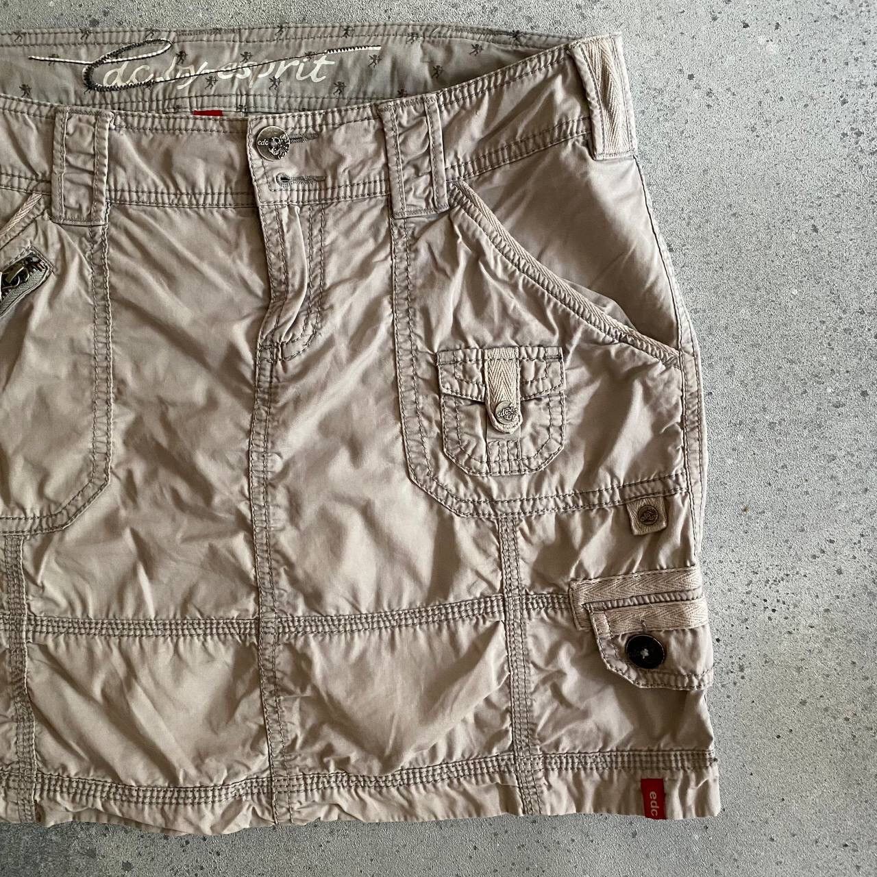 Hysteric Glamour Multipocket Cargo Mini Skirt (Issey Miyake Style) Size 34" / US 12 / IT 48 - 5 Thumbnail