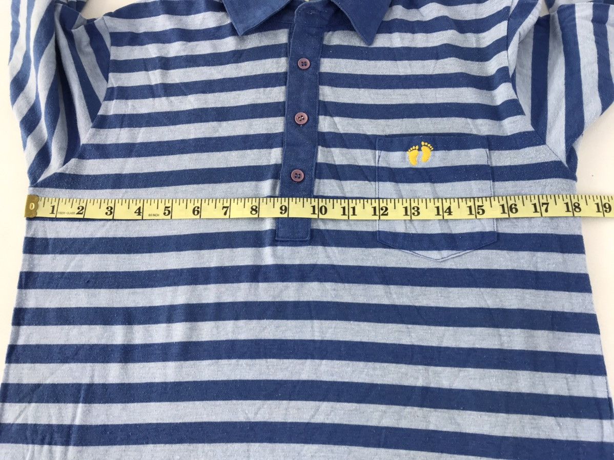 Hang Ten Vintage 80s Orange Label Hang Ten Striped Surf Unisex Size S / US 4 / IT 40 - 8 Thumbnail