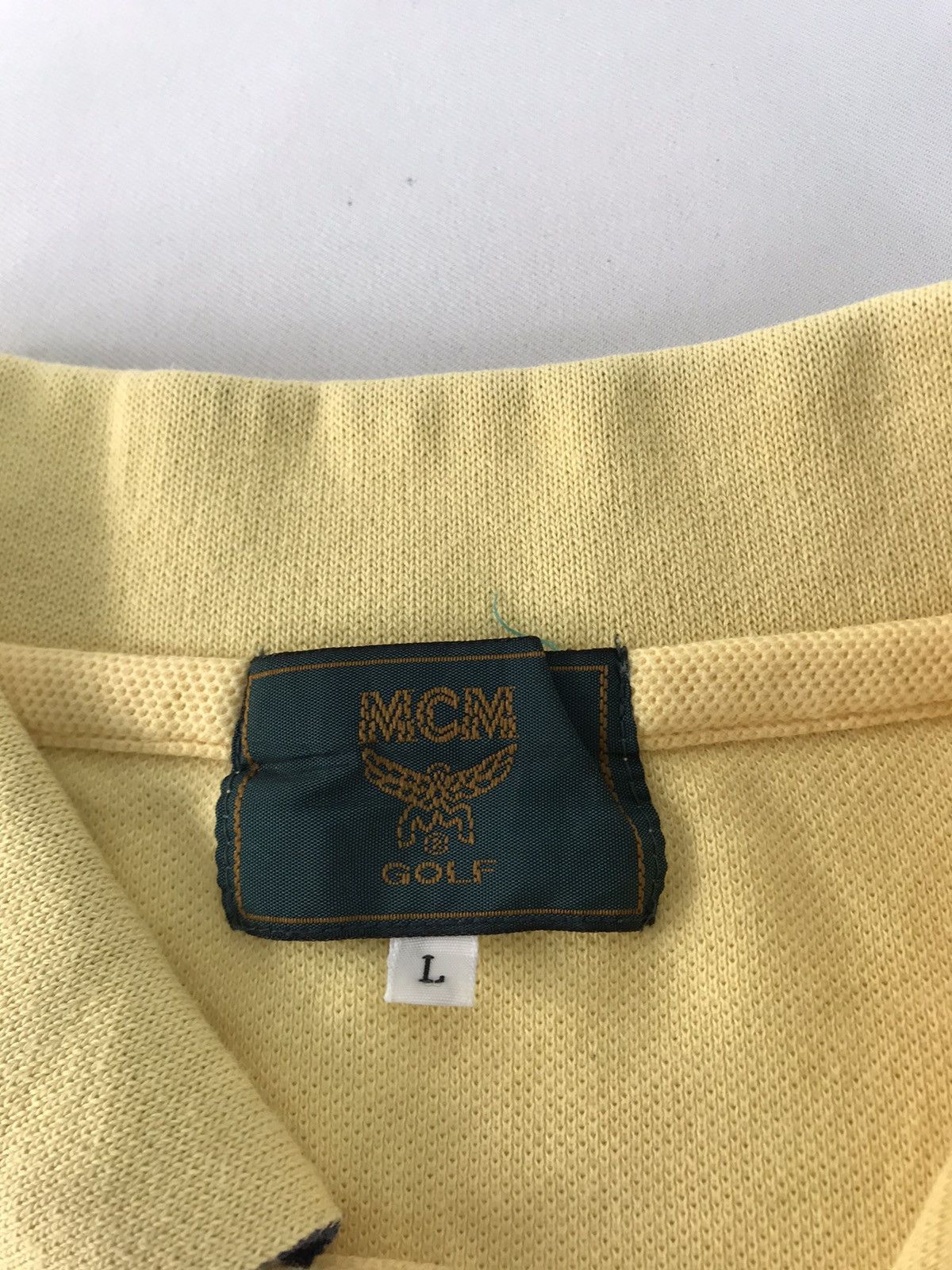 MCM MCM Golf Luxury Polo Tee Classic Embroidery Logo Size US L / EU 52-54 / 3 - 4 Thumbnail