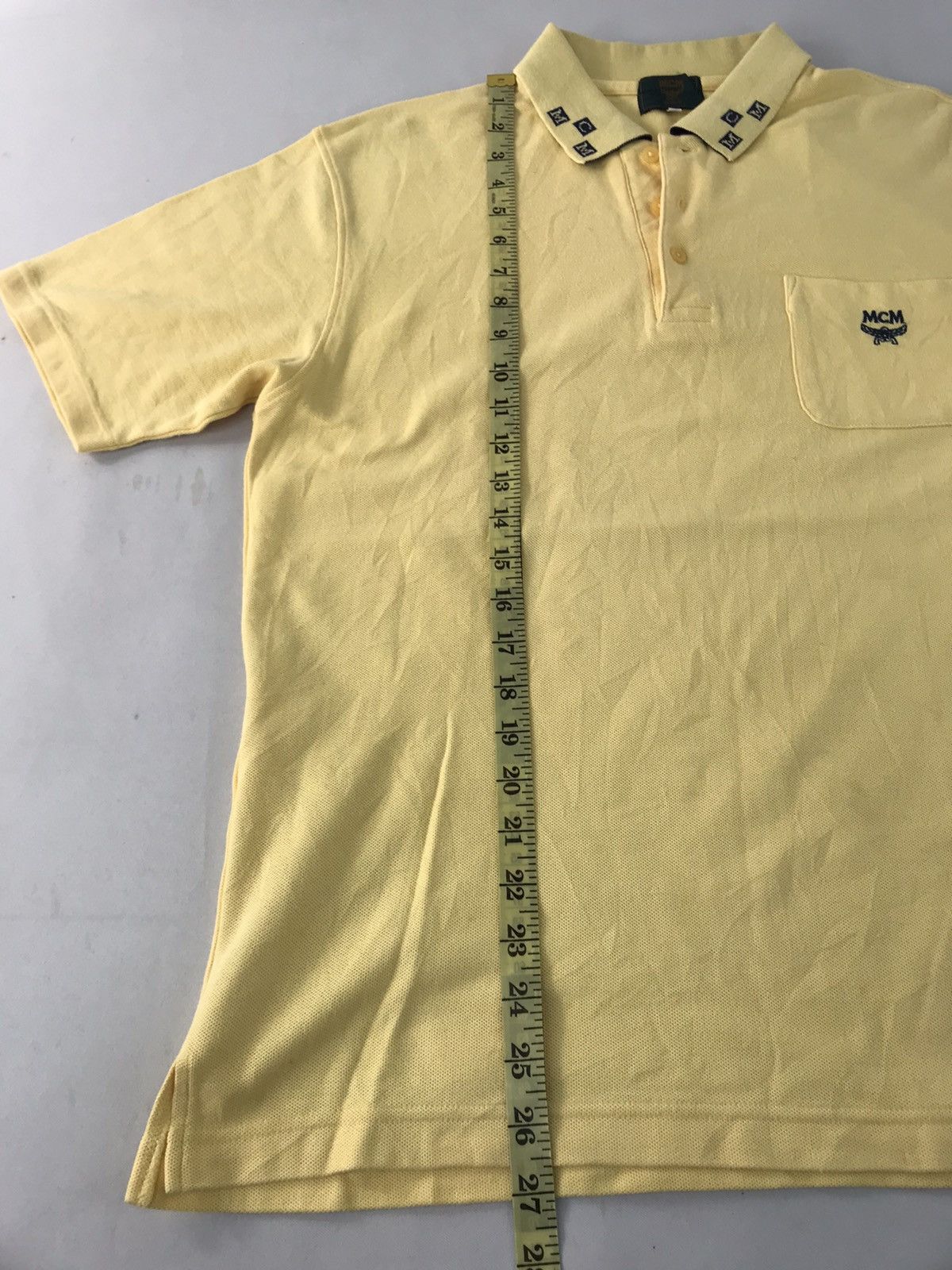 MCM MCM Golf Luxury Polo Tee Classic Embroidery Logo Size US L / EU 52-54 / 3 - 9 Thumbnail