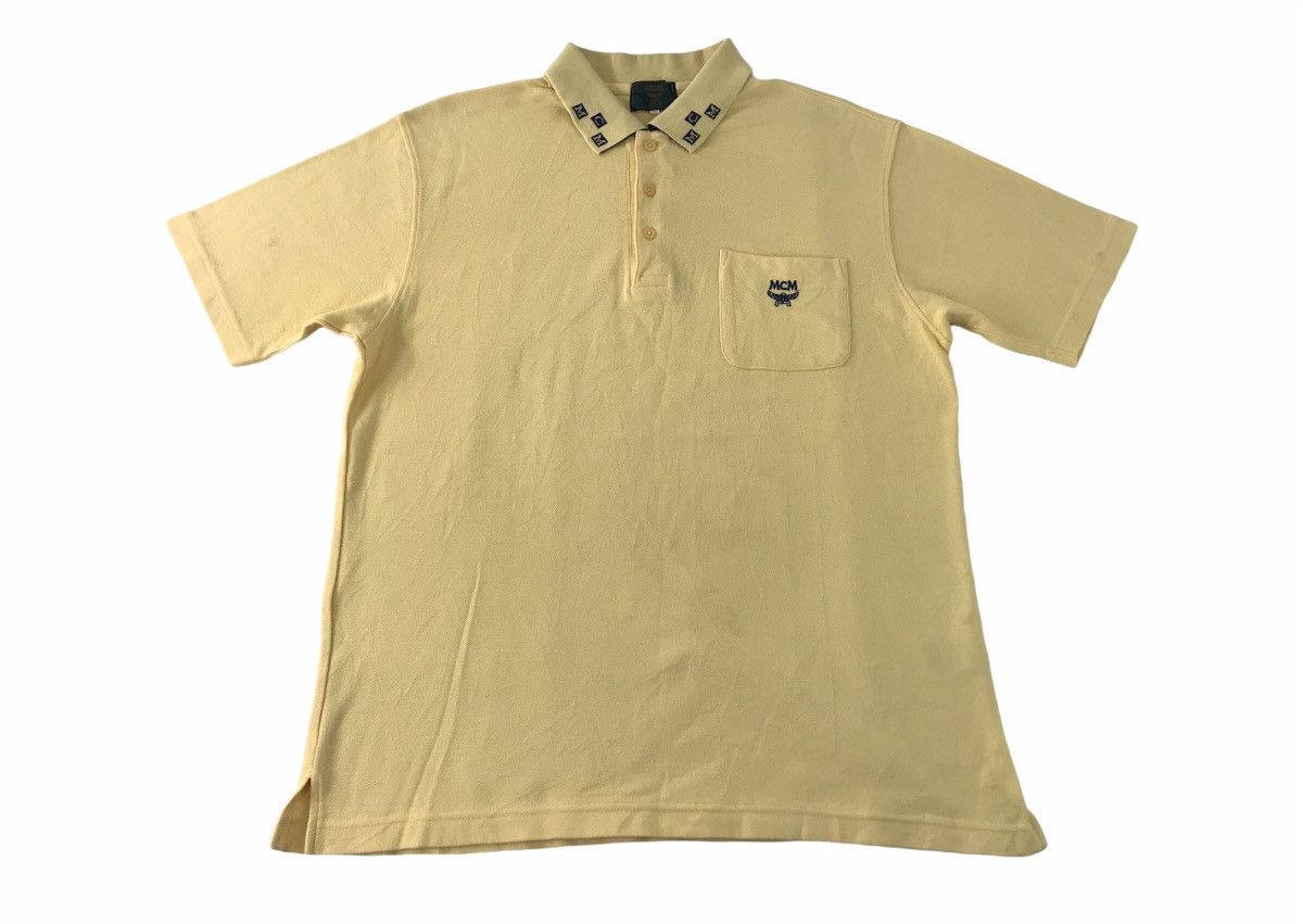 MCM MCM Golf Luxury Polo Tee Classic Embroidery Logo Size US L / EU 52-54 / 3 - 1 Thumbnail