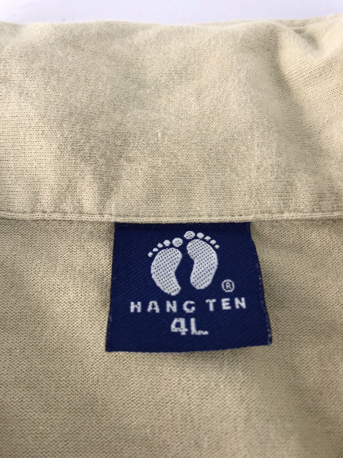 Hang Ten × Vintage Hang Ten Classic Striped Surf Polo Tee Big Size Size US XL / EU 56 / 4 - 5 Thumbnail