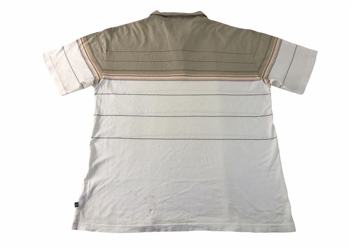 Hang Ten × Vintage Hang Ten Classic Striped Surf Polo Tee Big Size Size US XL / EU 56 / 4 - 2 Thumbnail