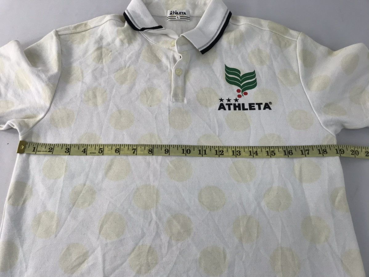 Japanese Brand Athleta Polka Dot Polo Tee Modern Classic Fits S M Size US M / EU 48-50 / 2 - 9 Thumbnail