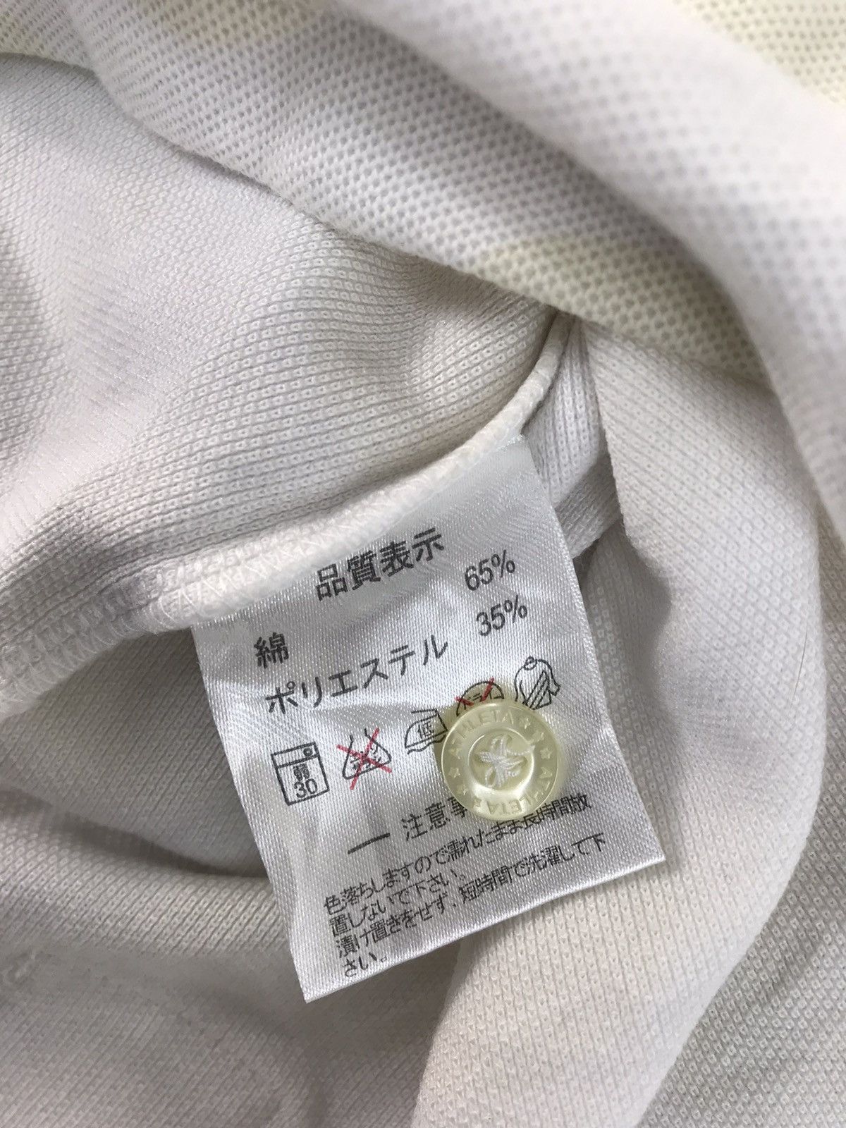 Japanese Brand Athleta Polka Dot Polo Tee Modern Classic Fits S M Size US M / EU 48-50 / 2 - 7 Thumbnail