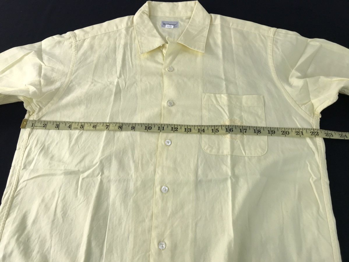 Burberry Vintage Burberrys Single Pockets Cotton Button Up Shirt Size US XL / EU 56 / 4 - 10 Thumbnail
