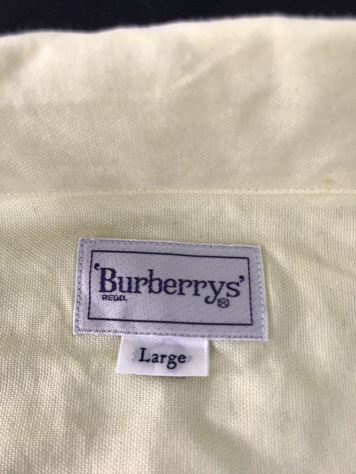 Burberry Vintage Burberrys Single Pockets Cotton Button Up Shirt Size US XL / EU 56 / 4 - 7 Thumbnail