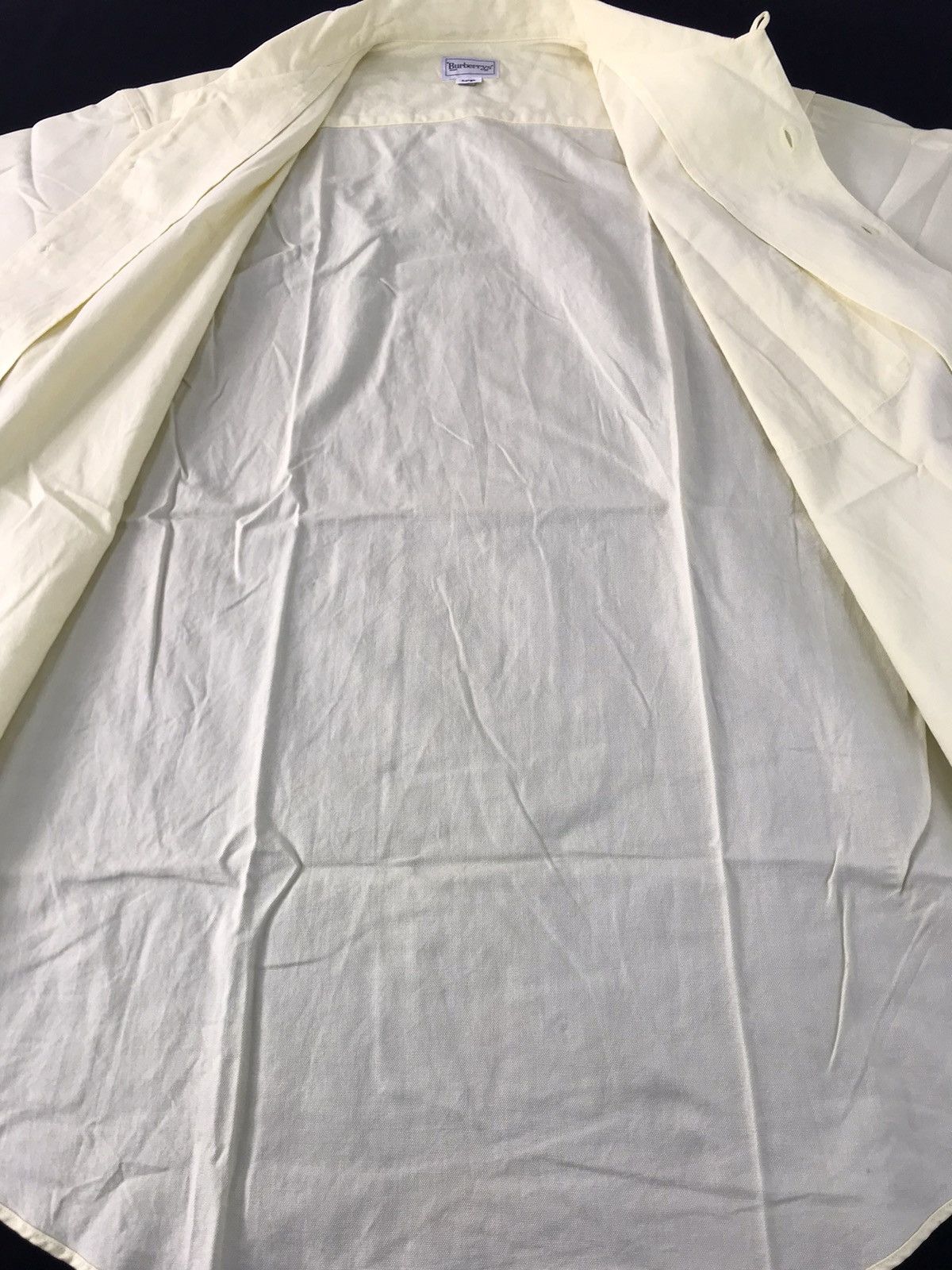 Burberry Vintage Burberrys Single Pockets Cotton Button Up Shirt Size US XL / EU 56 / 4 - 6 Thumbnail