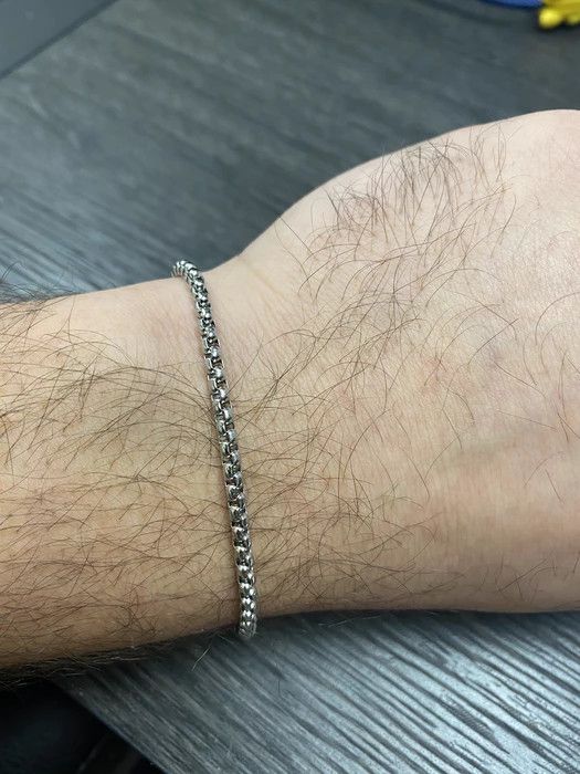 Other Silver Cuban Bracelet (PVD) Size ONE SIZE - 1 Thumbnail