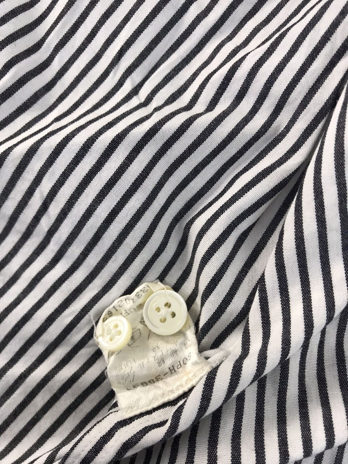 Sophnet. Sophnet Shirt Double Pocket Striped inspired Designer Size US M / EU 48-50 / 2 - 8 Thumbnail