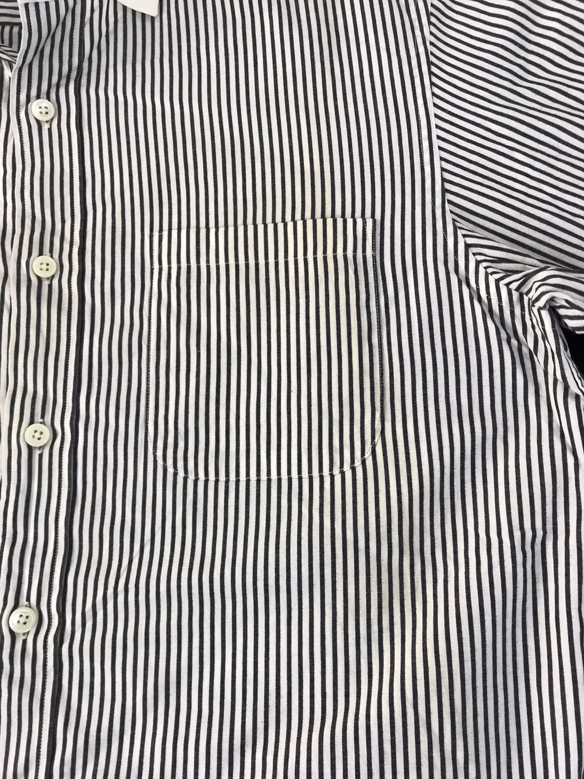 Sophnet. Sophnet Shirt Double Pocket Striped inspired Designer Size US M / EU 48-50 / 2 - 12 Thumbnail