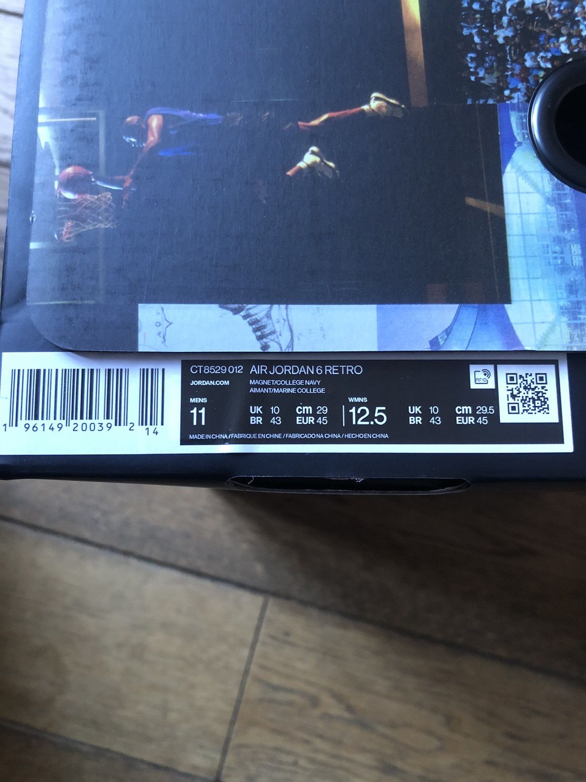 Jordan Brand Air Jordan 6 Georgetown Size US 11 / EU 44 - 9 Thumbnail