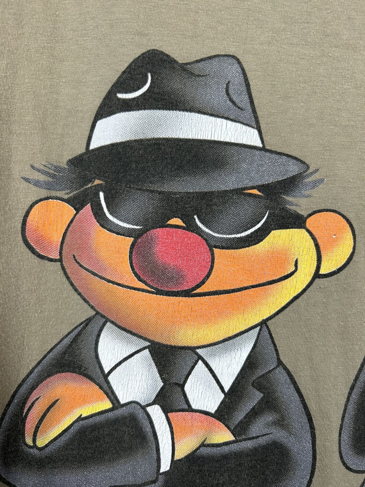 Henson Vintage 90s Bert and Ernie Men in Black Sesame Street Size US XL / EU 56 / 4 - 5 Thumbnail