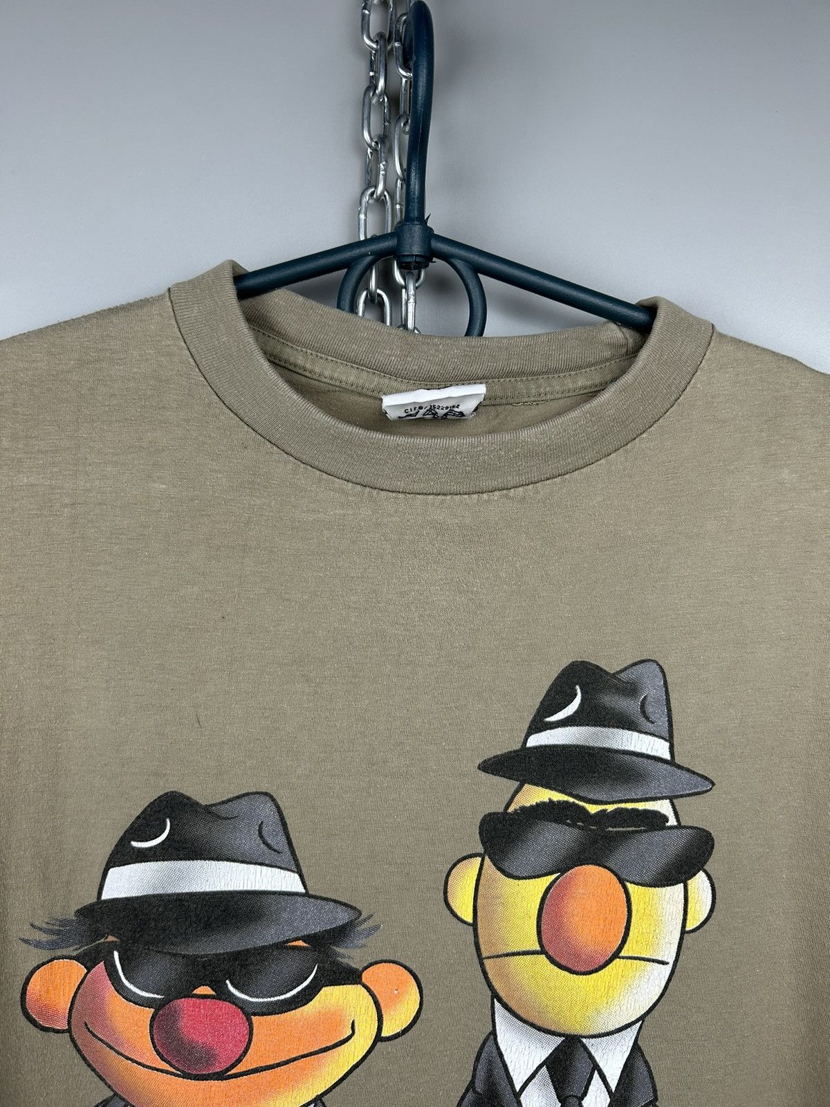 Henson Vintage 90s Bert and Ernie Men in Black Sesame Street Size US XL / EU 56 / 4 - 10 Thumbnail
