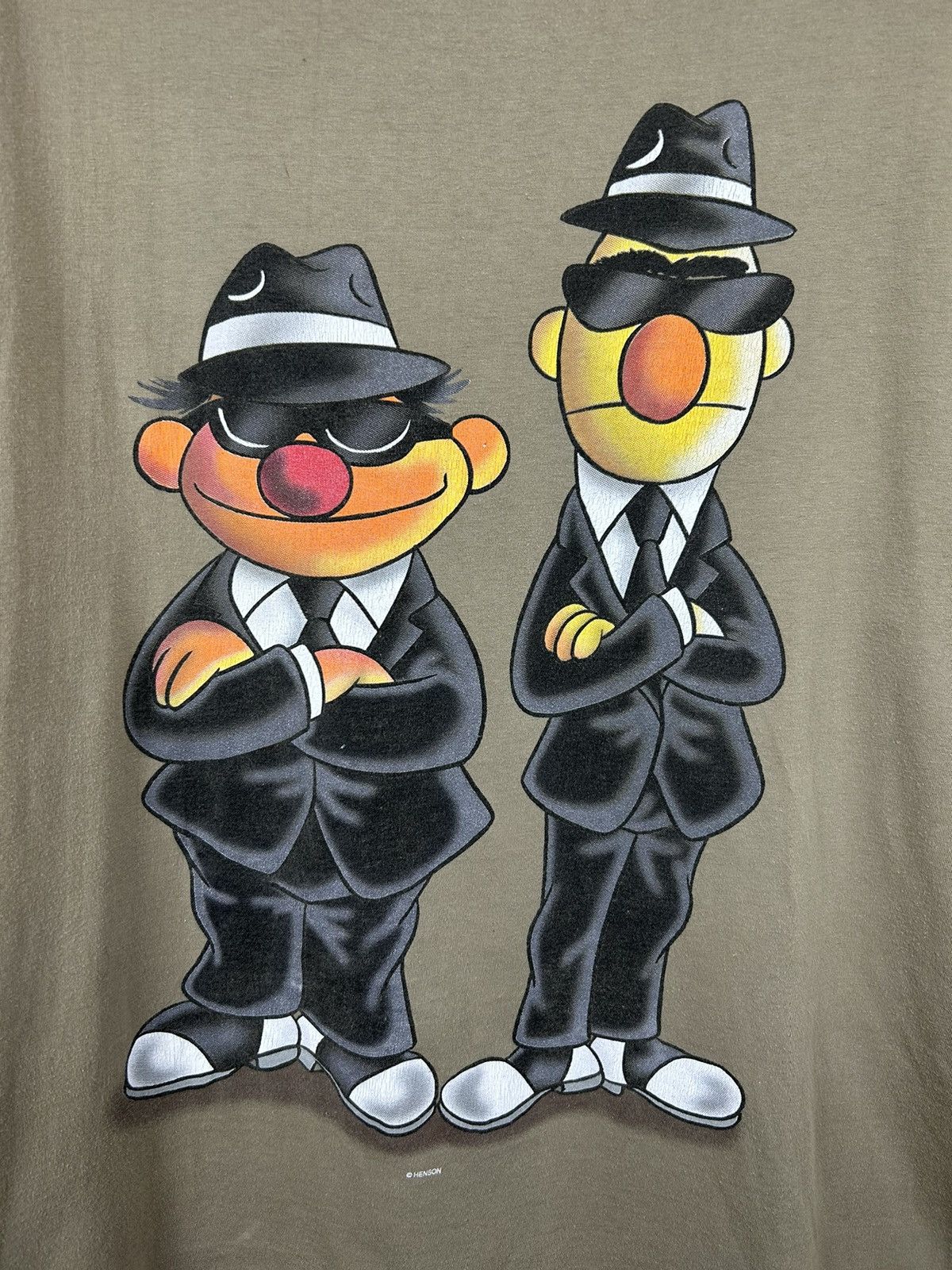 Henson Vintage 90s Bert and Ernie Men in Black Sesame Street Size US XL / EU 56 / 4 - 3 Thumbnail