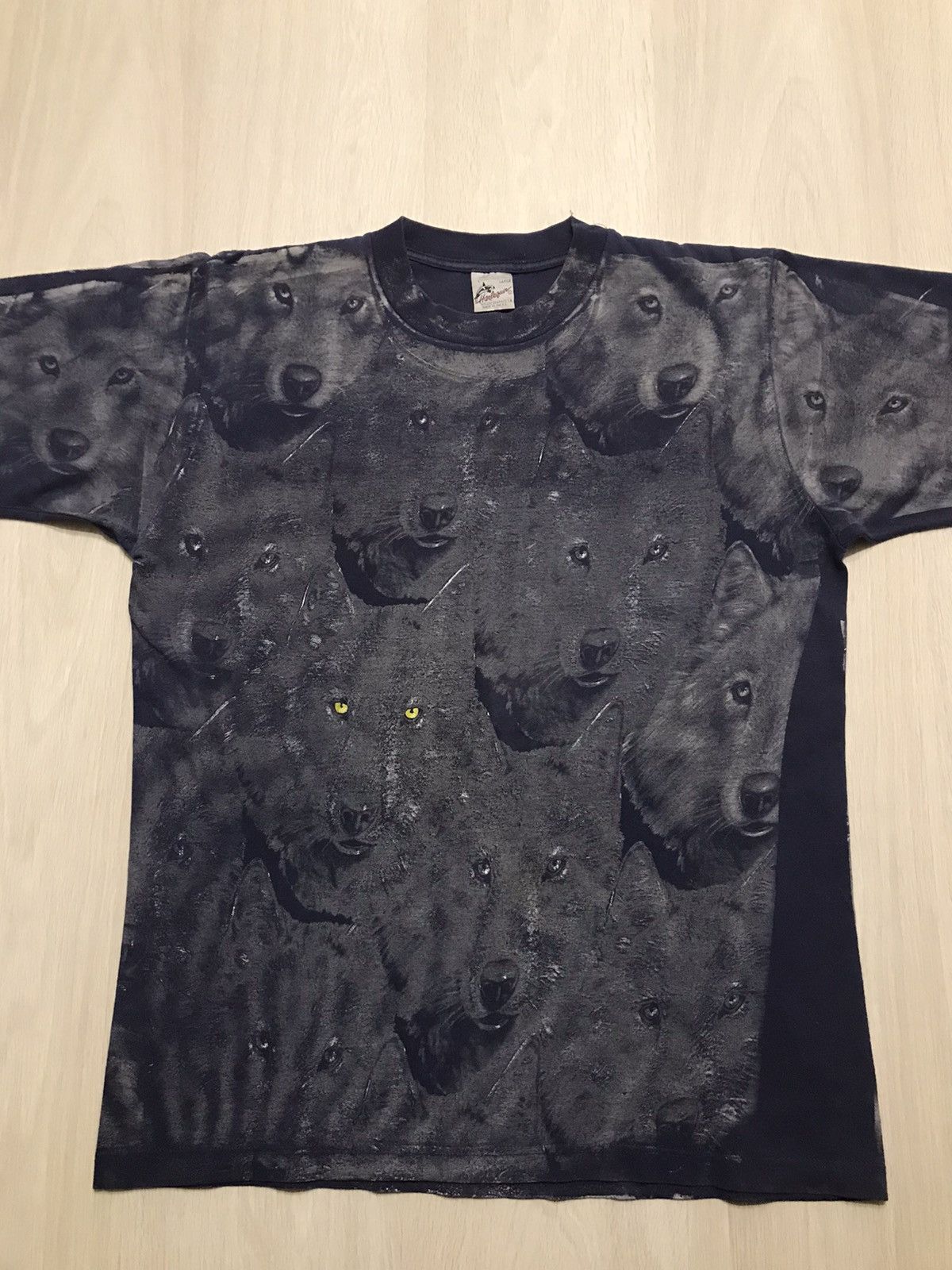 Vintage VTG Wolf Pack x Made in the USA x 90s Size US L / EU 52-54 / 3 - 1 Thumbnail