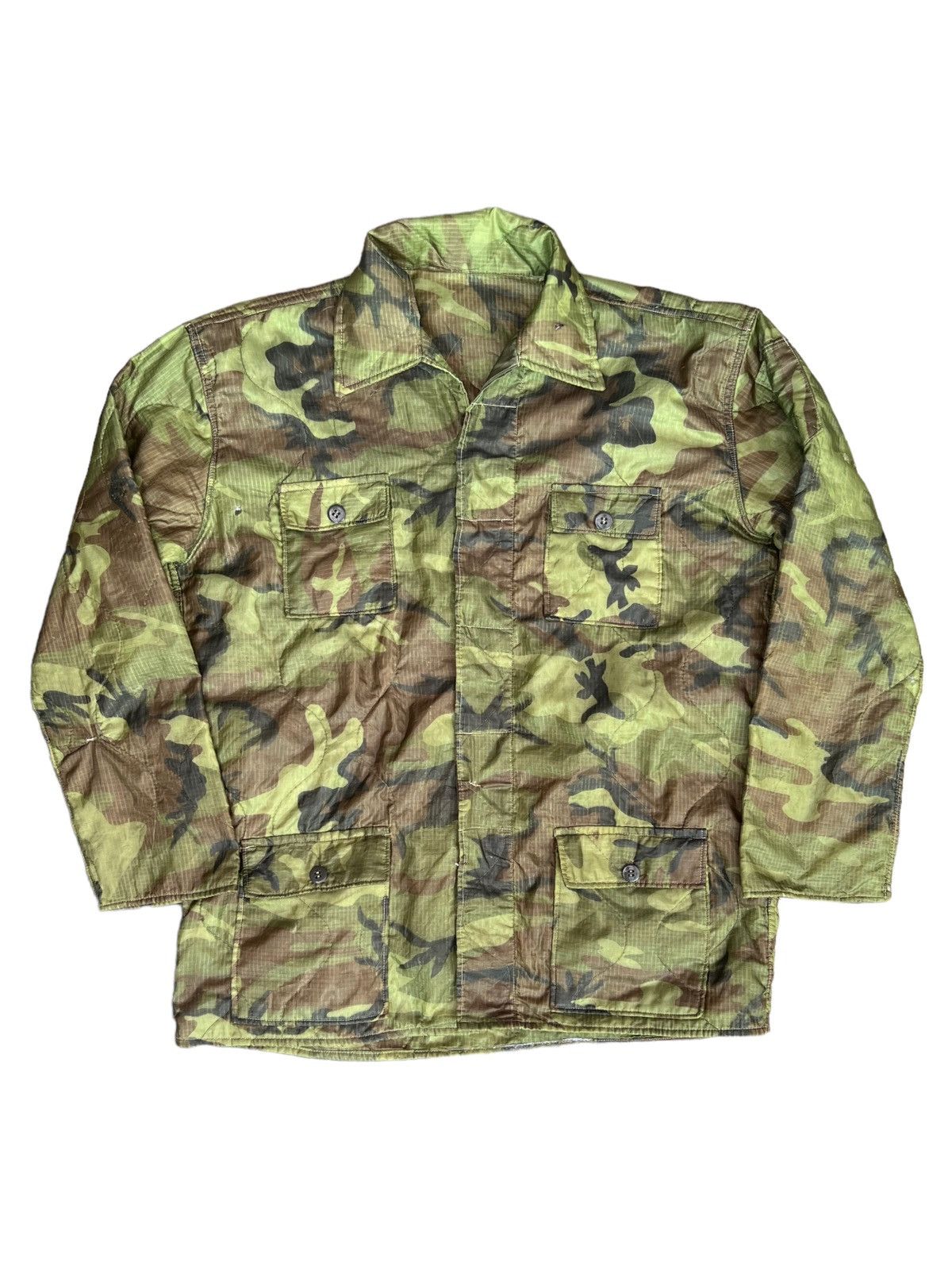 Other VERY RARE VINTAGE JACKET PONCHO ERDL QUILTED VIETNAM WAR Size US L / EU 52-54 / 3 - 1 Thumbnail