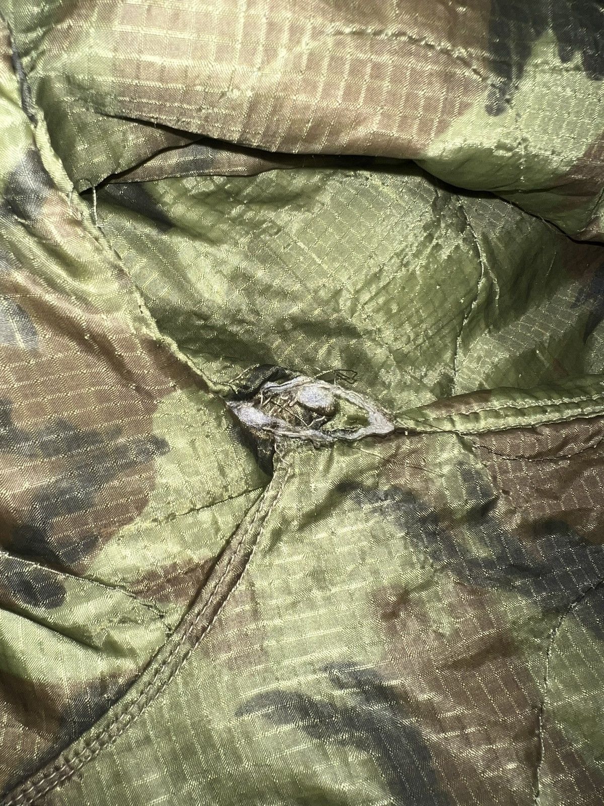 Other VERY RARE VINTAGE JACKET PONCHO ERDL QUILTED VIETNAM WAR Size US L / EU 52-54 / 3 - 5 Thumbnail