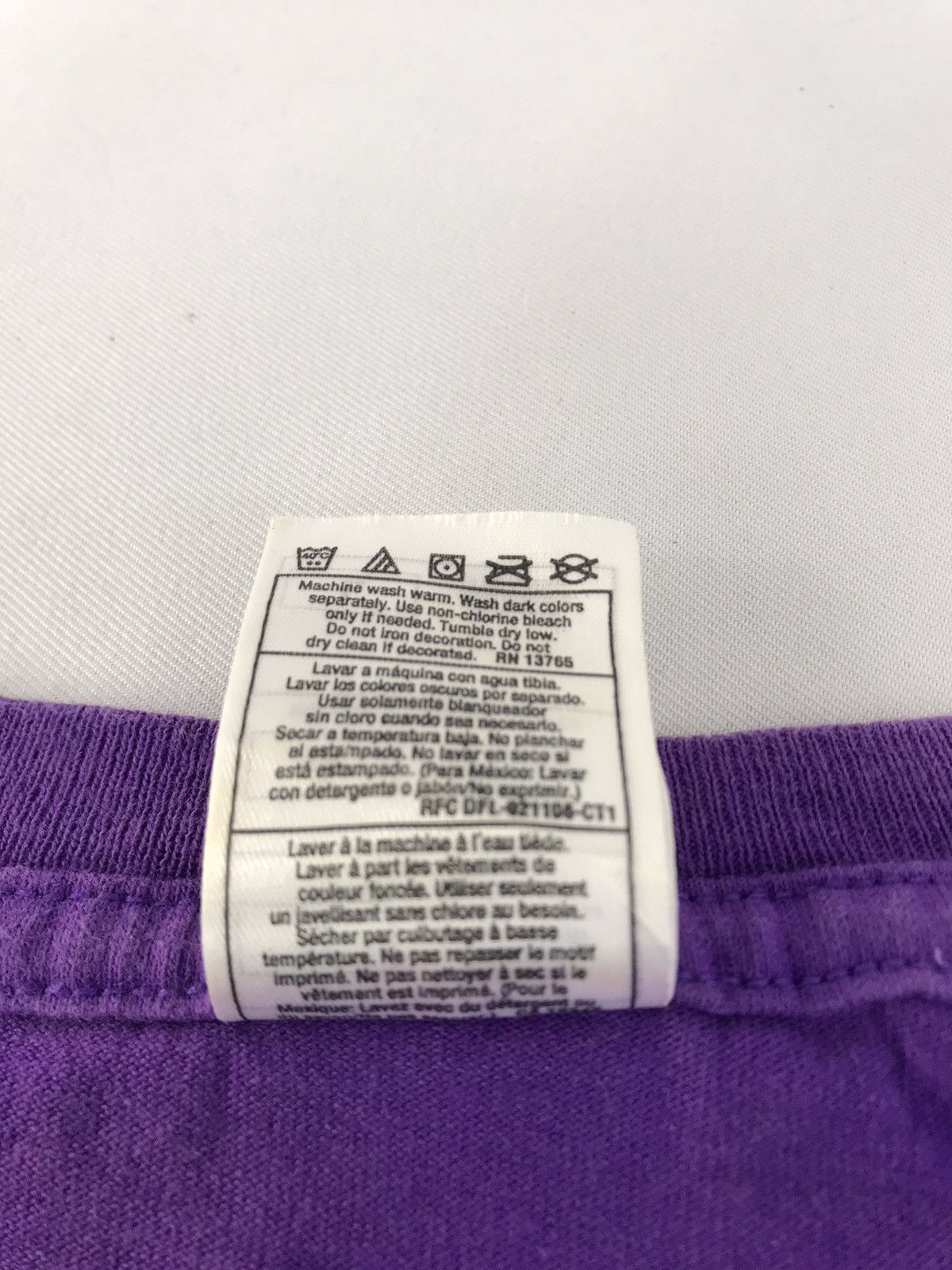 NBA × Vintage Vintage Lakers Kobe Bryant #24 American Basketball Tee Size US L / EU 52-54 / 3 - 6 Thumbnail