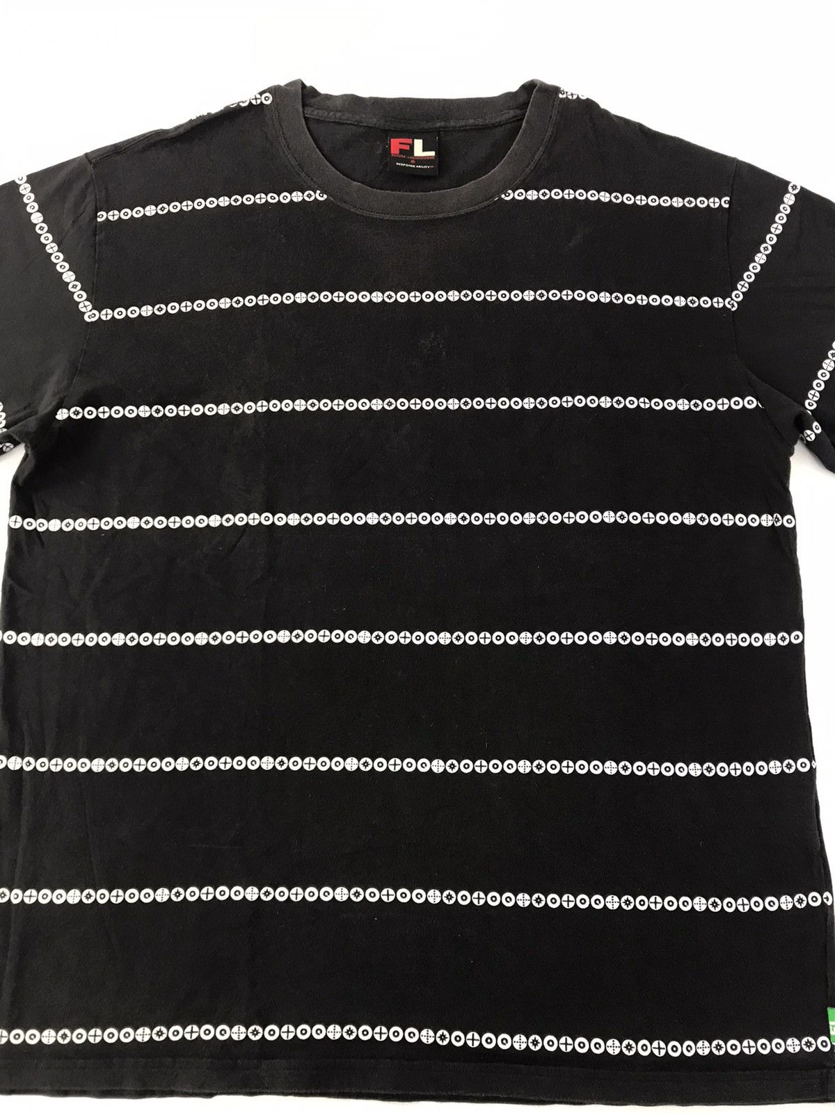 Futura × Grailed Futura Laboratory Striped Tee T-shirt Inspired Designer Size US L / EU 52-54 / 3 - 2 Thumbnail