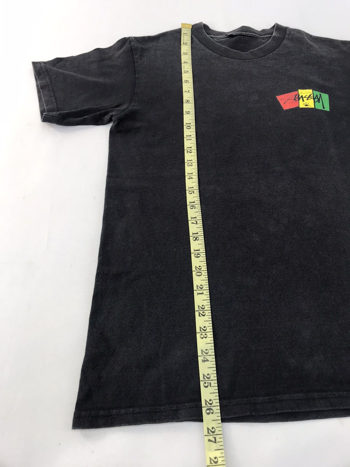 Stussy × Vintage Stussy Rastafari Big Logo Tee Unisex Wear Pop Art Size US S / EU 44-46 / 1 - 7 Thumbnail