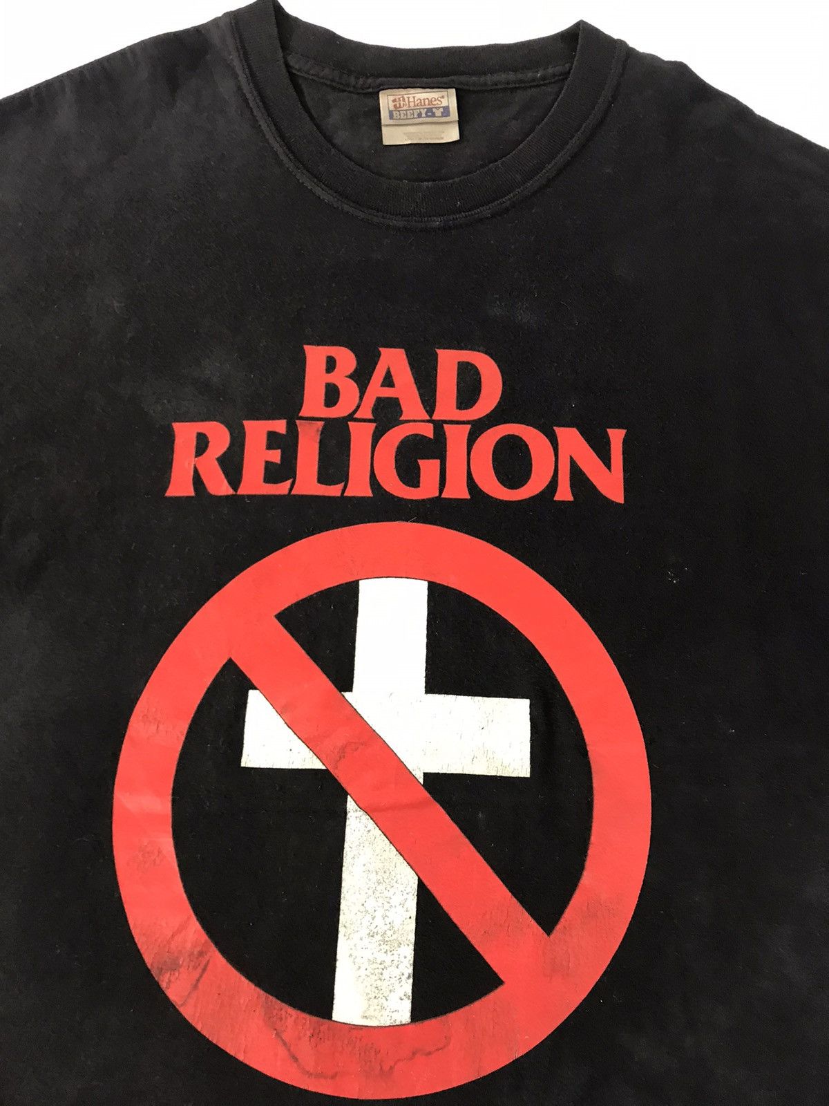 Band Tees × Vintage Bad Religion American Punk Rock Band Cross Buster Big Logo Size US M / EU 48-50 / 2 - 4 Thumbnail