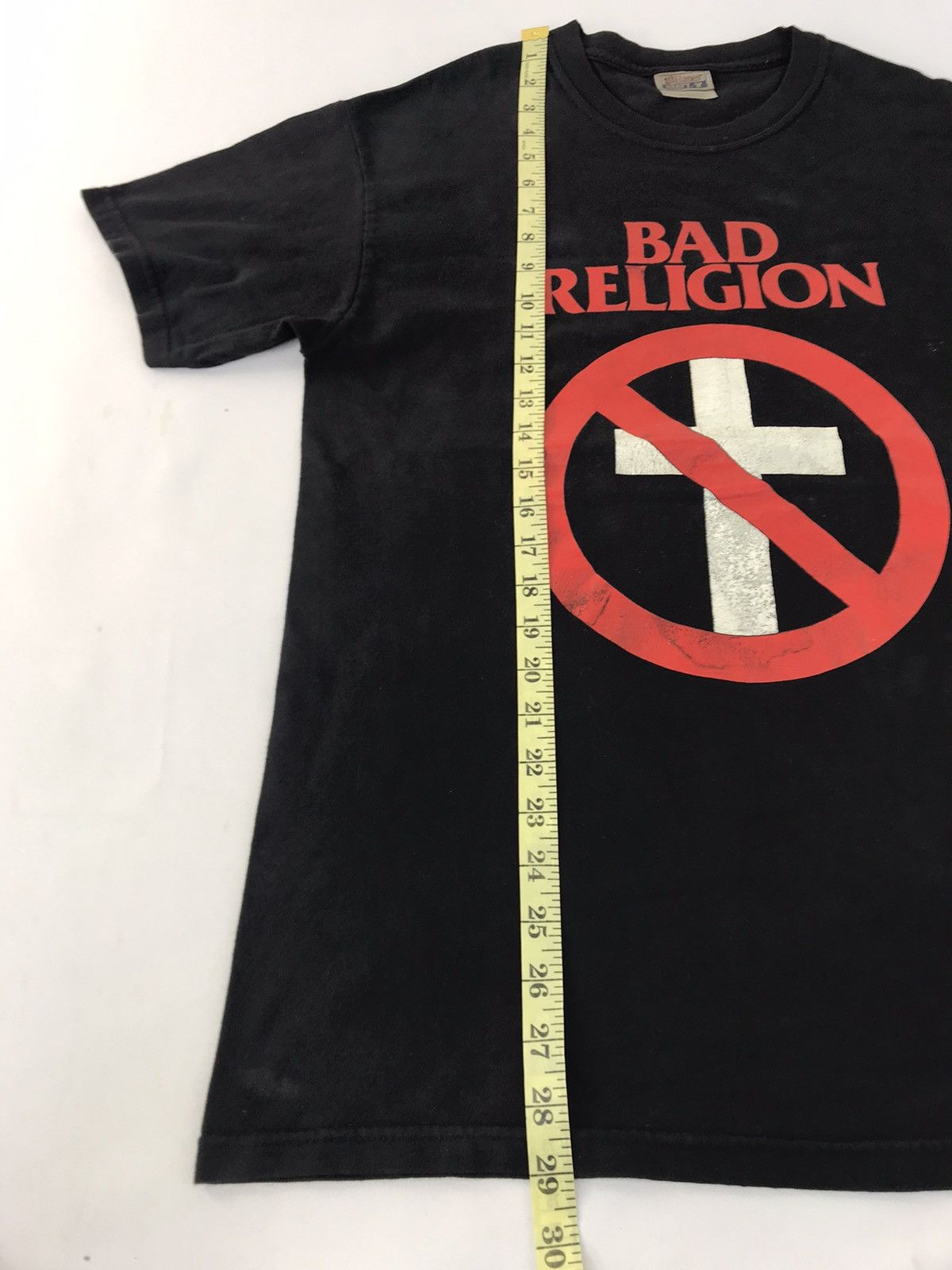 Band Tees × Vintage Bad Religion American Punk Rock Band Cross Buster Big Logo Size US M / EU 48-50 / 2 - 9 Thumbnail