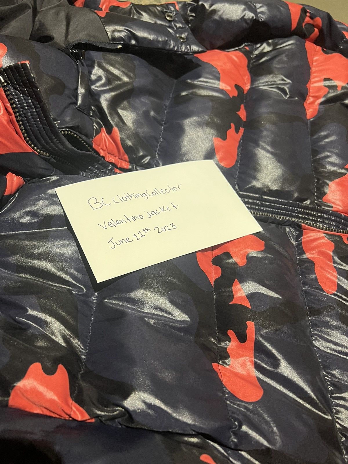 Valentino CAMO Puffer Jacket