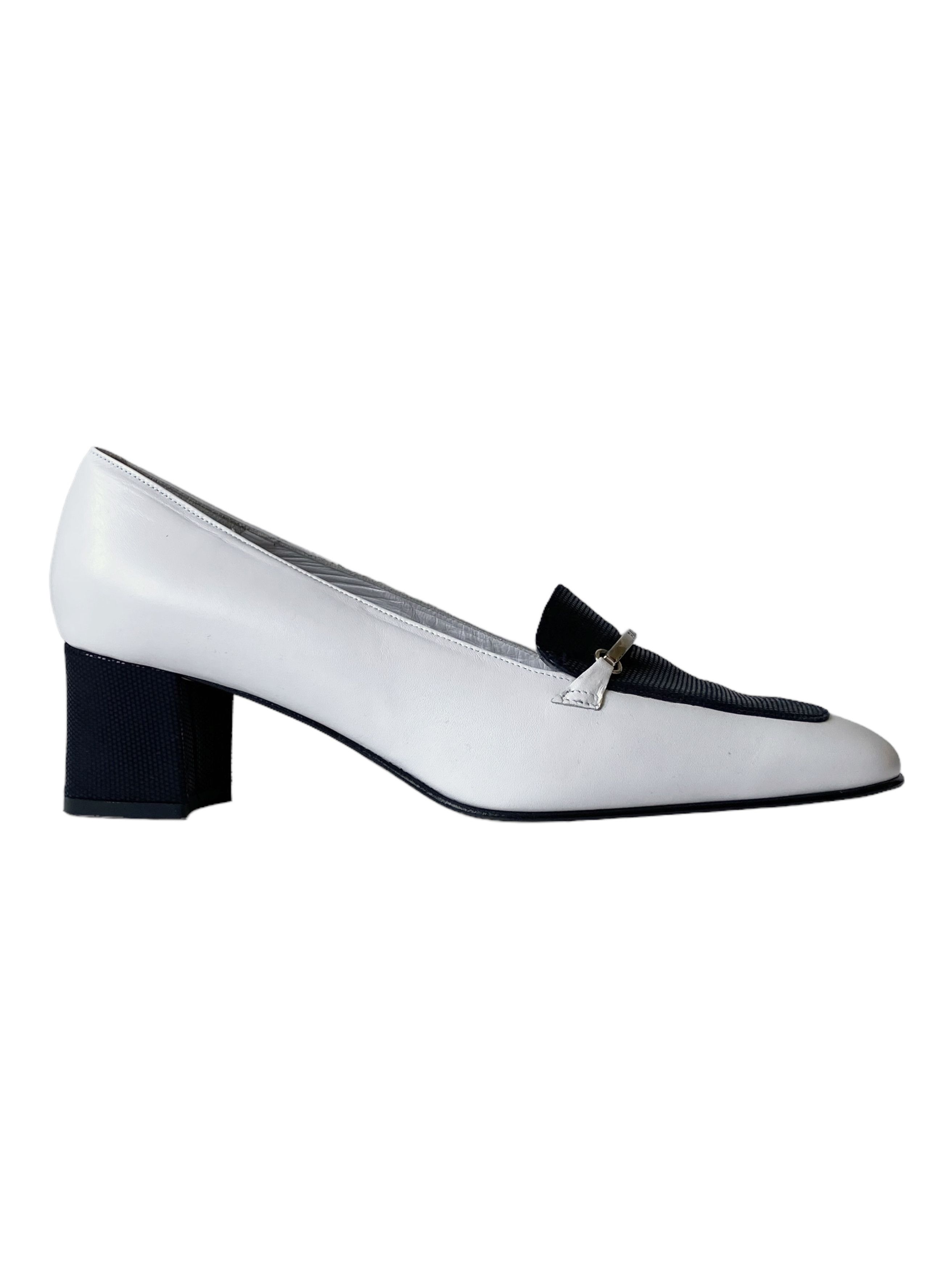 Vintage BALLY Block Heel Loafers Shoes EU39.5