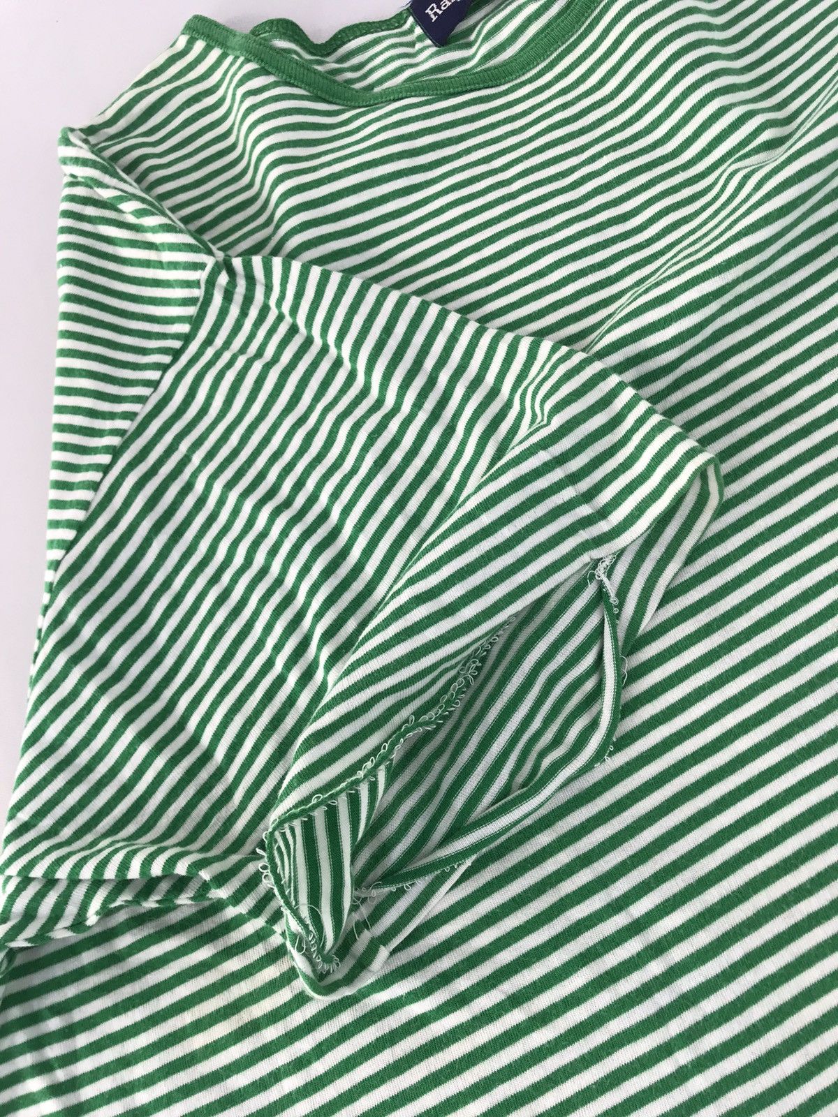Polo Ralph Lauren RL Ralph Lauren RL-92 Striped Printed Tee Women Youth Wear Size ONE SIZE - 10 Thumbnail