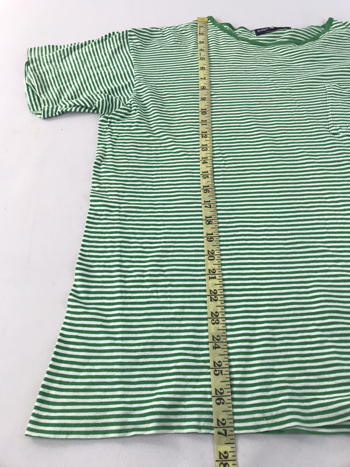 Polo Ralph Lauren RL Ralph Lauren RL-92 Striped Printed Tee Women Youth Wear Size ONE SIZE - 9 Thumbnail