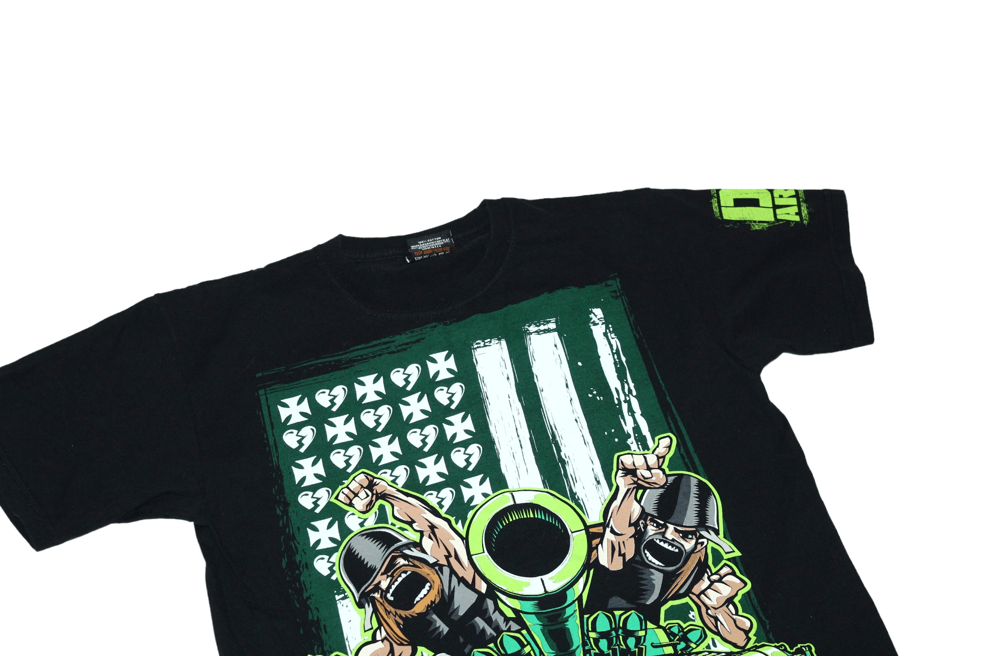 WWE VTG WWE DX Army World's Biggest Member Graphic T-shirt Size US S / EU 44-46 / 1 - 2 Thumbnail