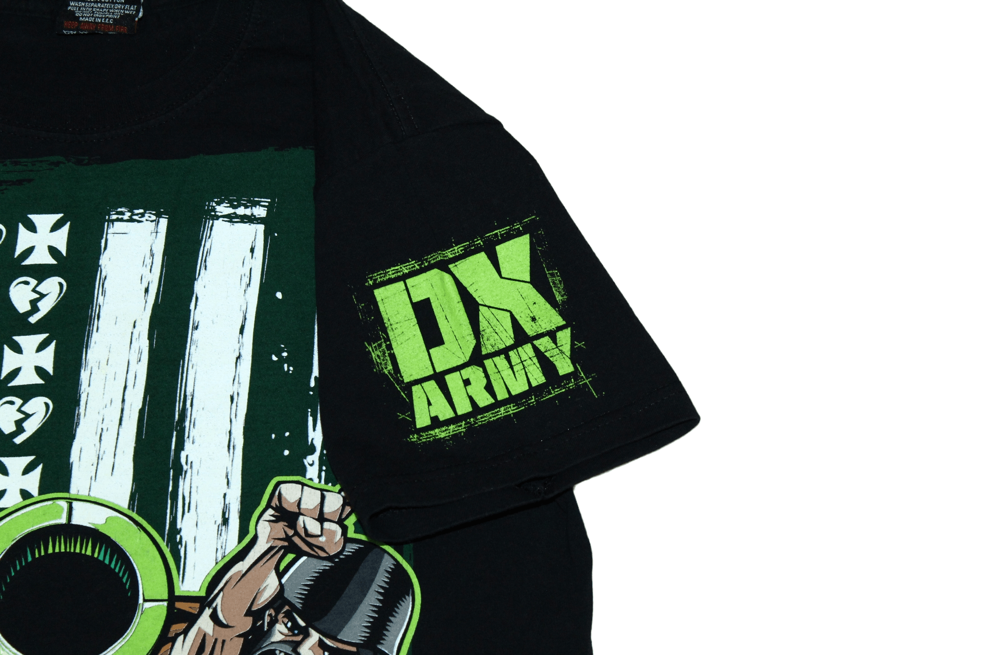 WWE VTG WWE DX Army World's Biggest Member Graphic T-shirt Size US S / EU 44-46 / 1 - 7 Thumbnail