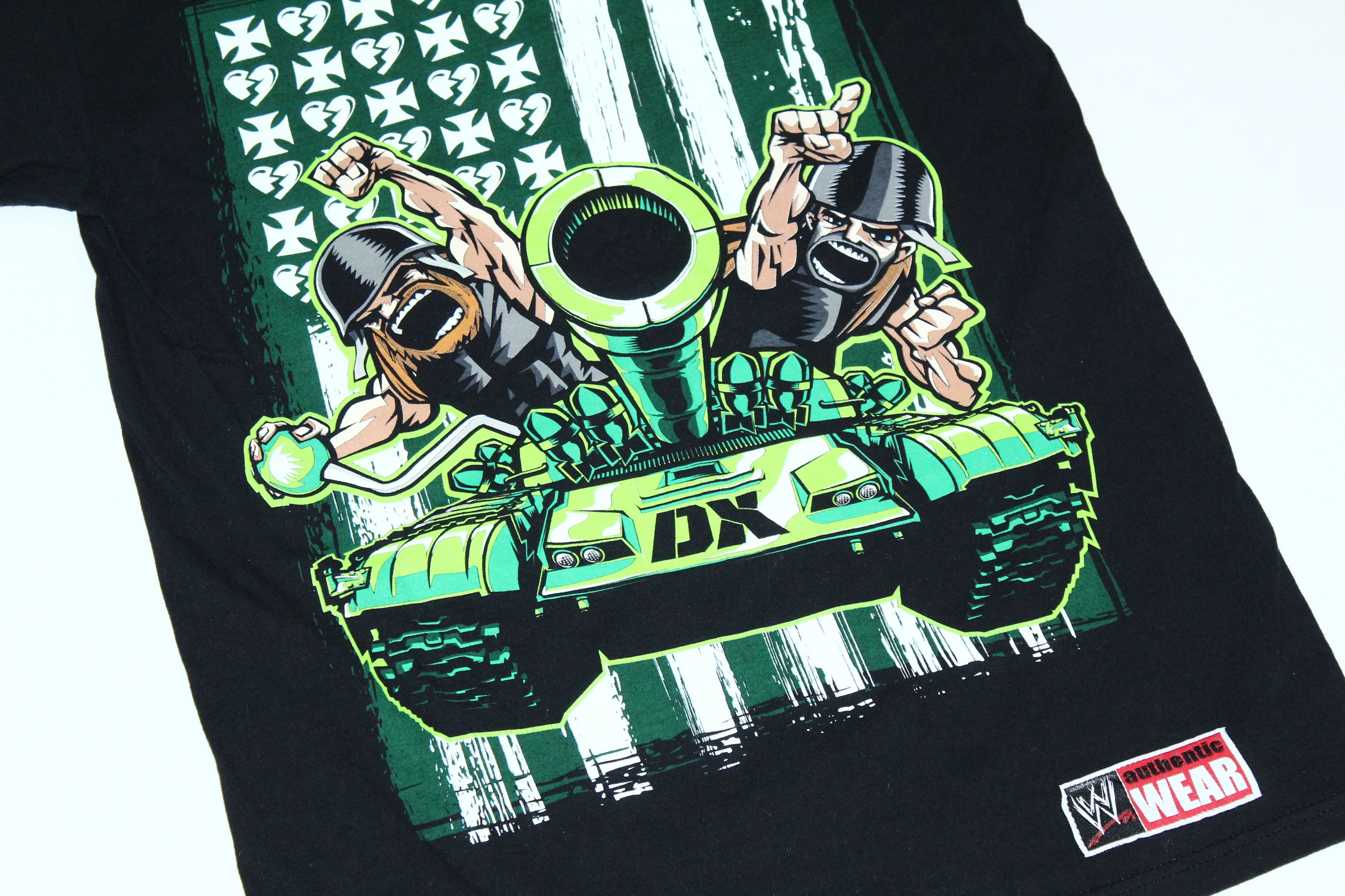 WWE VTG WWE DX Army World's Biggest Member Graphic T-shirt Size US S / EU 44-46 / 1 - 4 Thumbnail