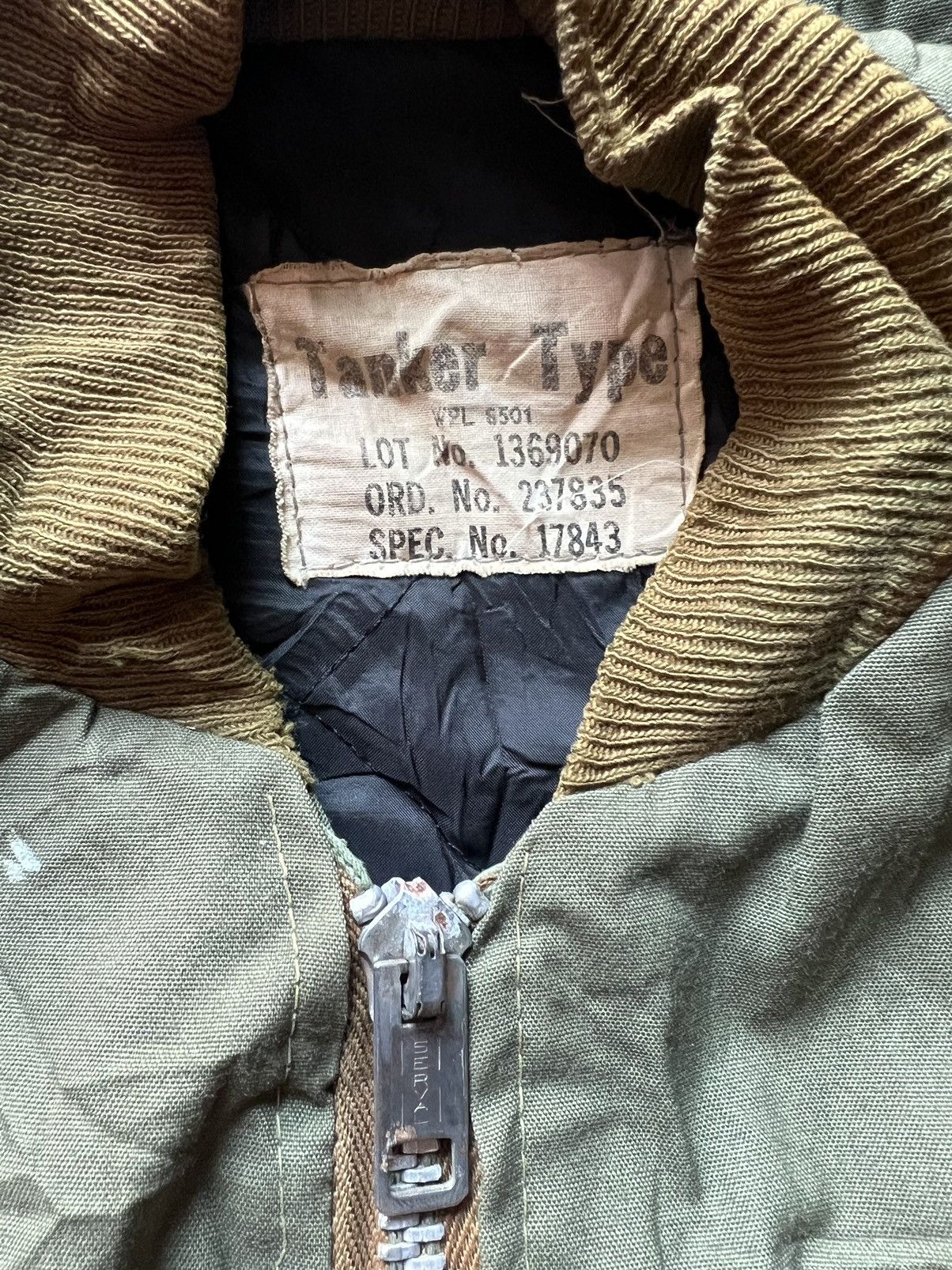 Vintage VERY RARE VINTAGE JACKET TANKER KOREAN WAR GERMANY MADE Size US M / EU 48-50 / 2 - 3 Thumbnail