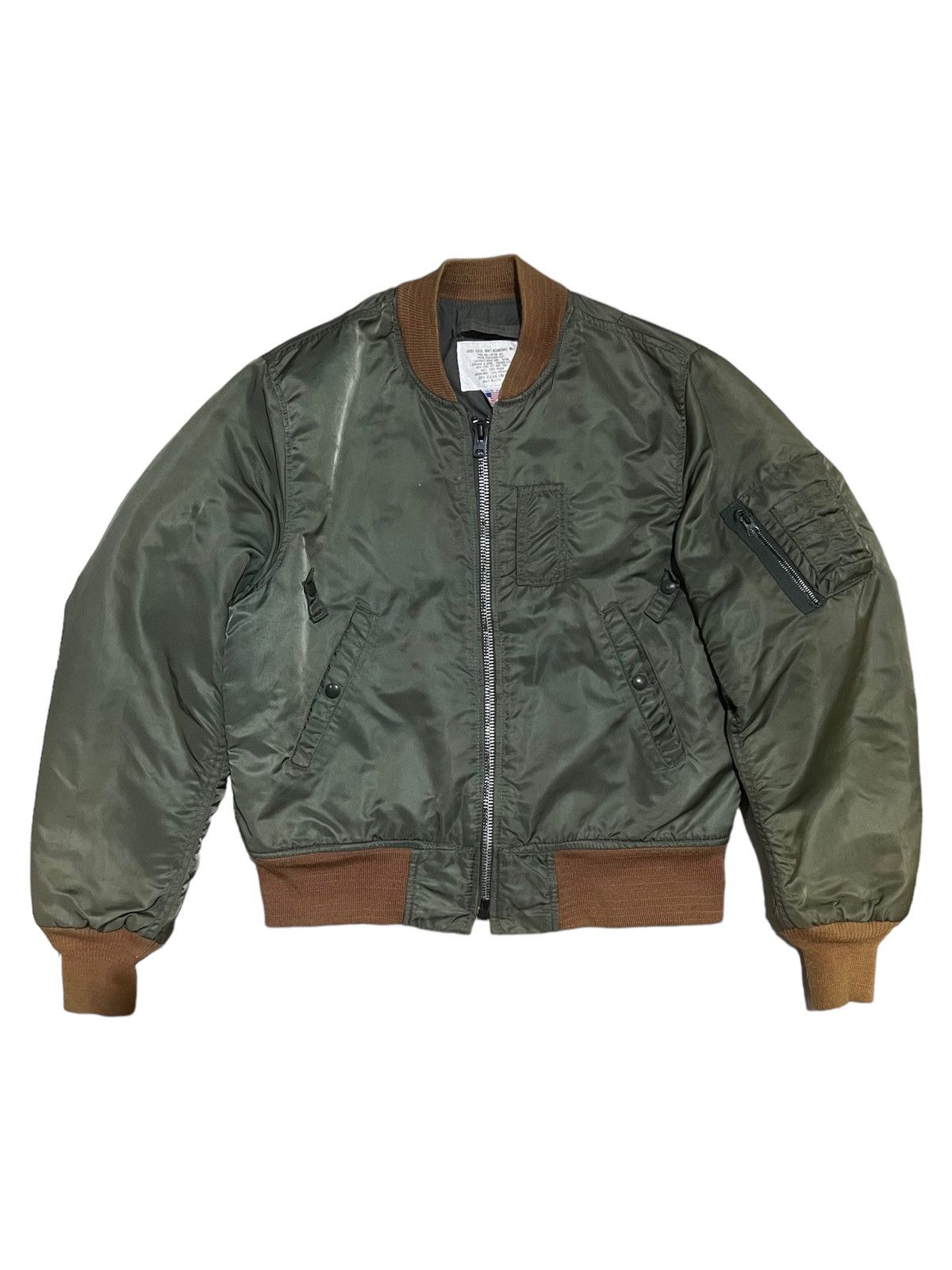 Alpha Industries VERY RARE VINTAGE JACKET FLIGHT BOMBER MA 1 SPIEWAK ...