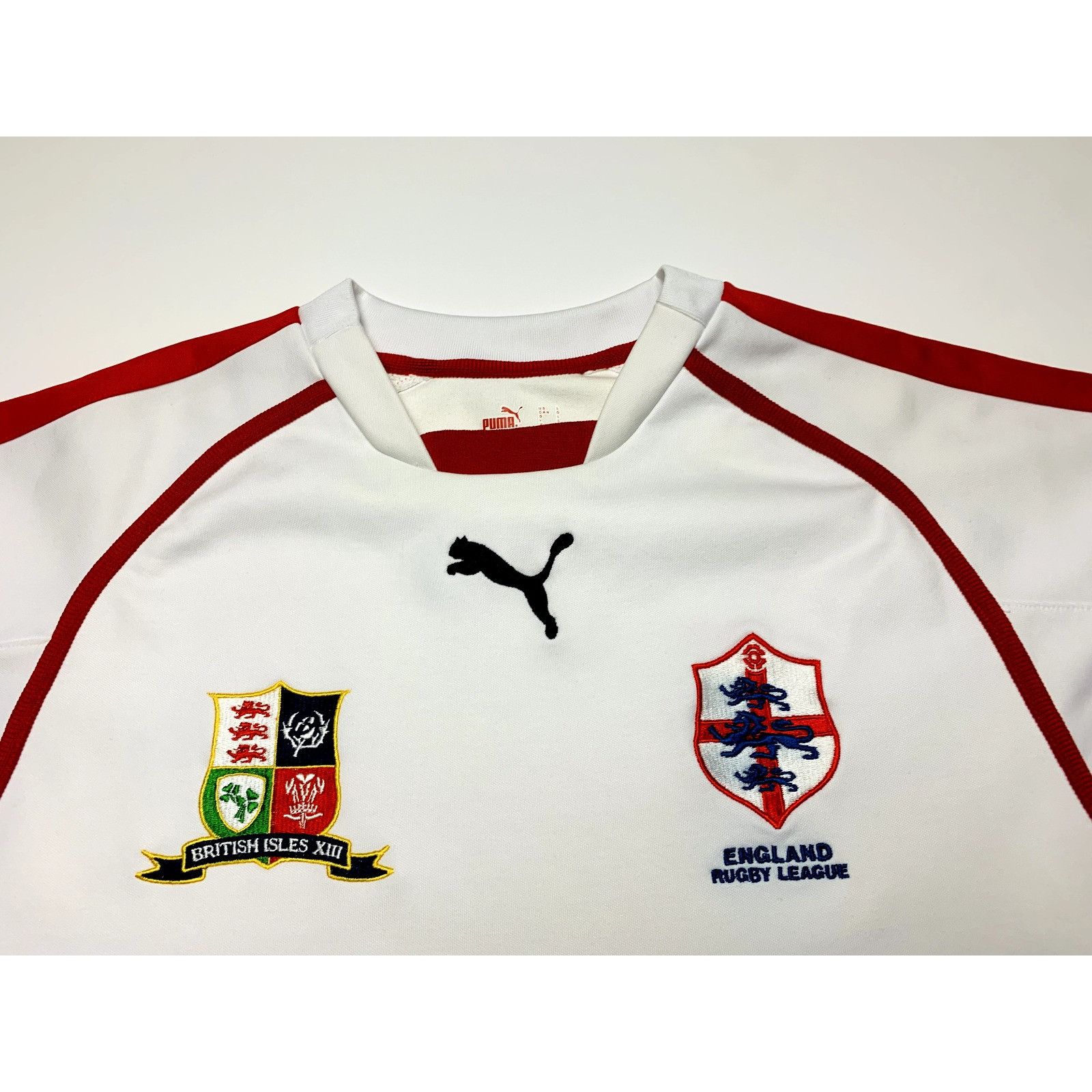 Puma Puma British Isles England Rugby League Gillette Shirt Jerse Size US XL / EU 56 / 4 - 7 Thumbnail
