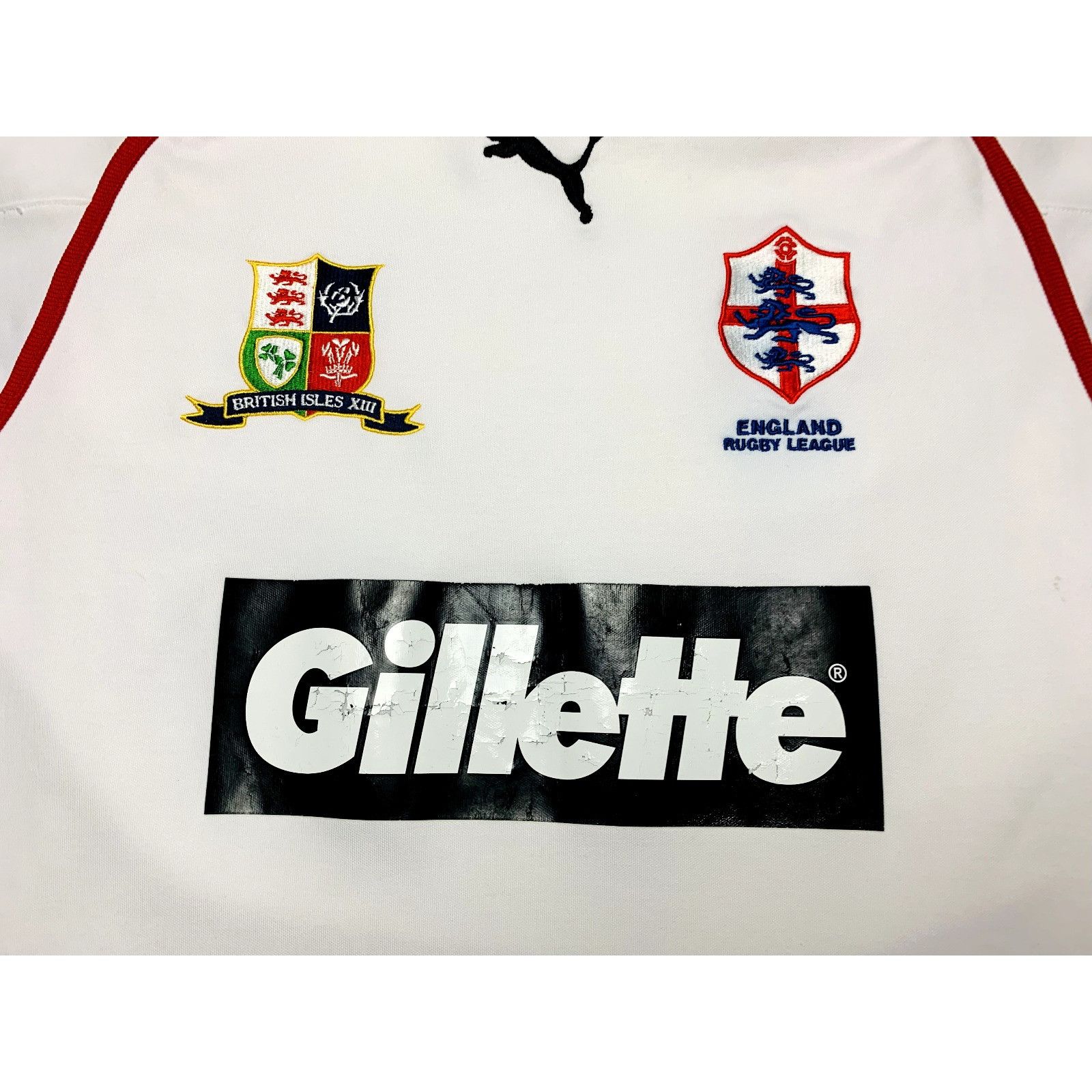 Puma Puma British Isles England Rugby League Gillette Shirt Jerse Size US XL / EU 56 / 4 - 2 Thumbnail